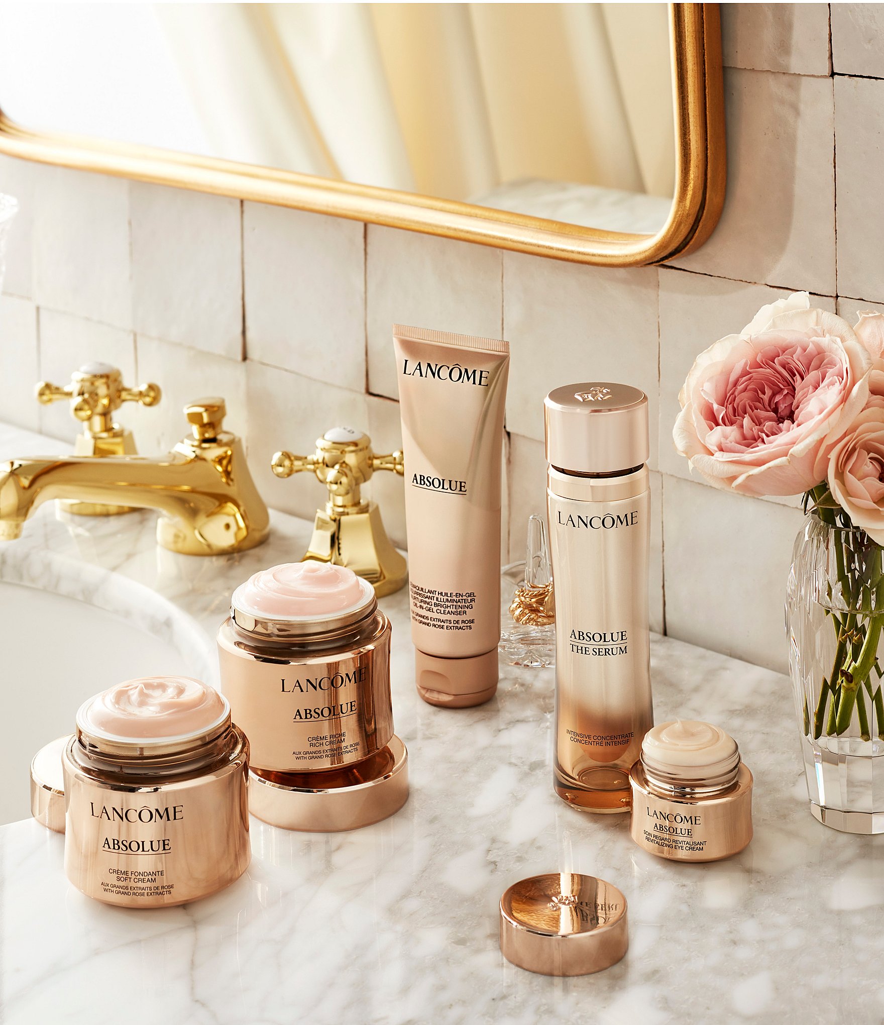 Lancome Absolue Revitalizing Eye Cream with Grand Rose Extracts