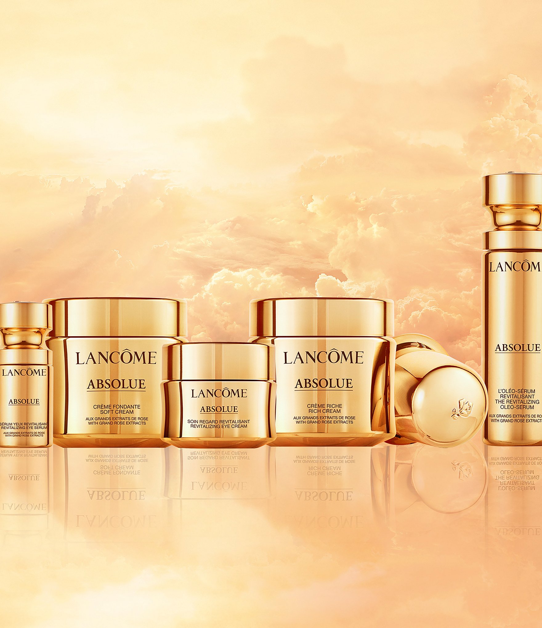 Lancome Absolue Revitalizing Eye Cream with Grand Rose Extracts