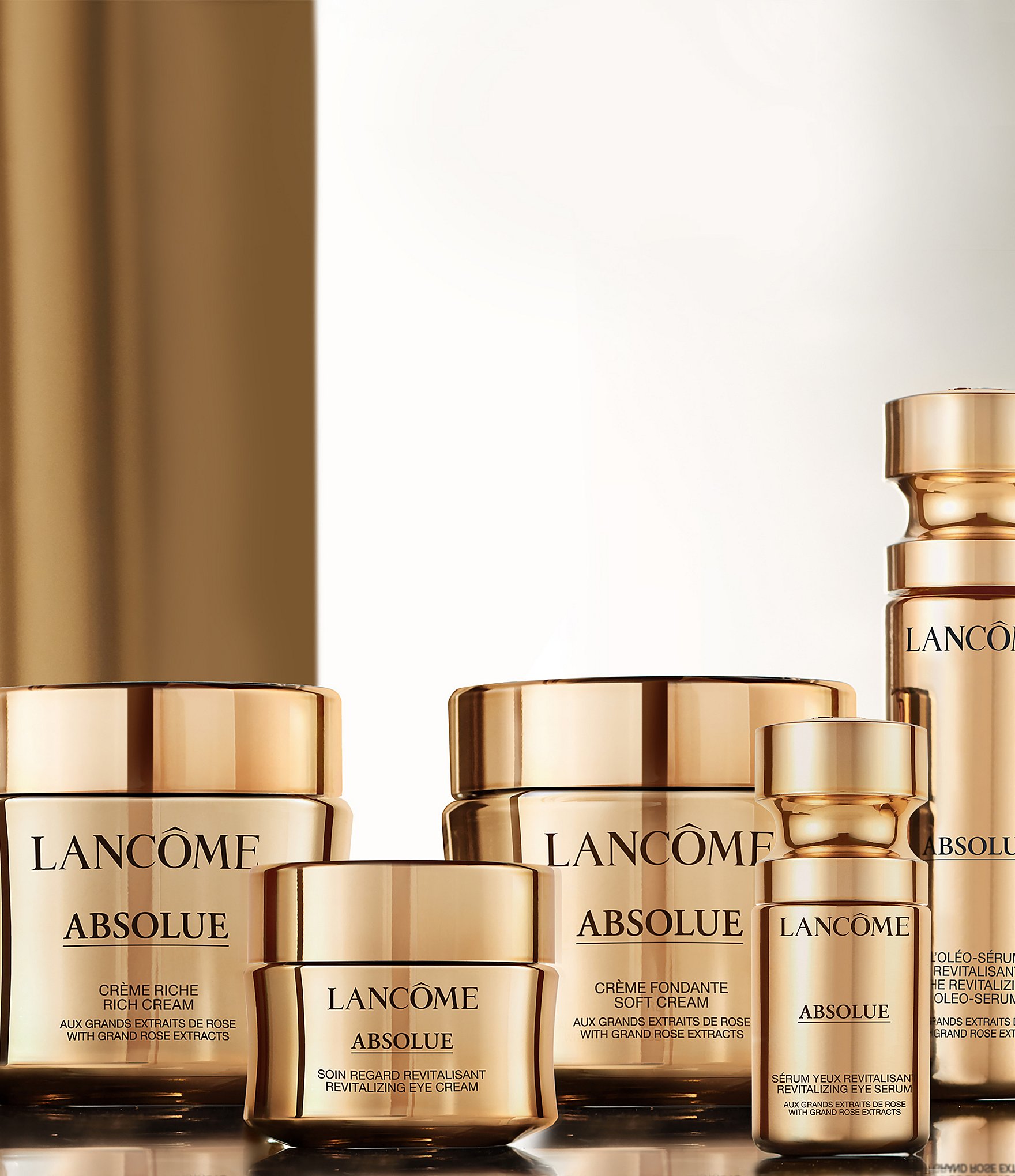 Lancome Absolue Revitalizing Eye Cream with Grand Rose Extracts