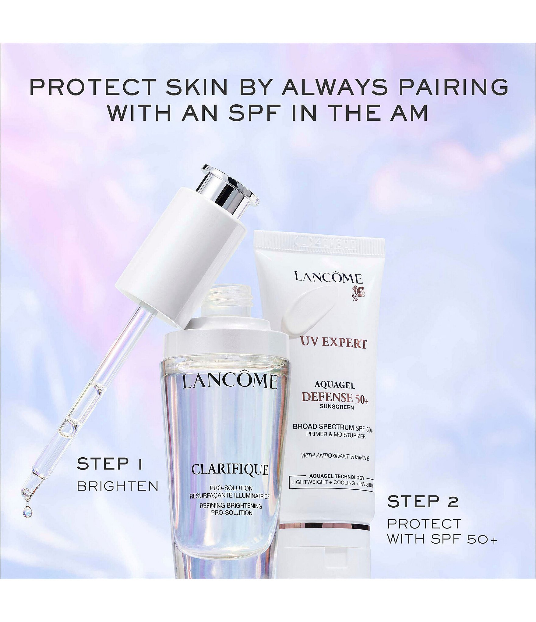 Lancome Brighten & Help Protect 2pc Duo