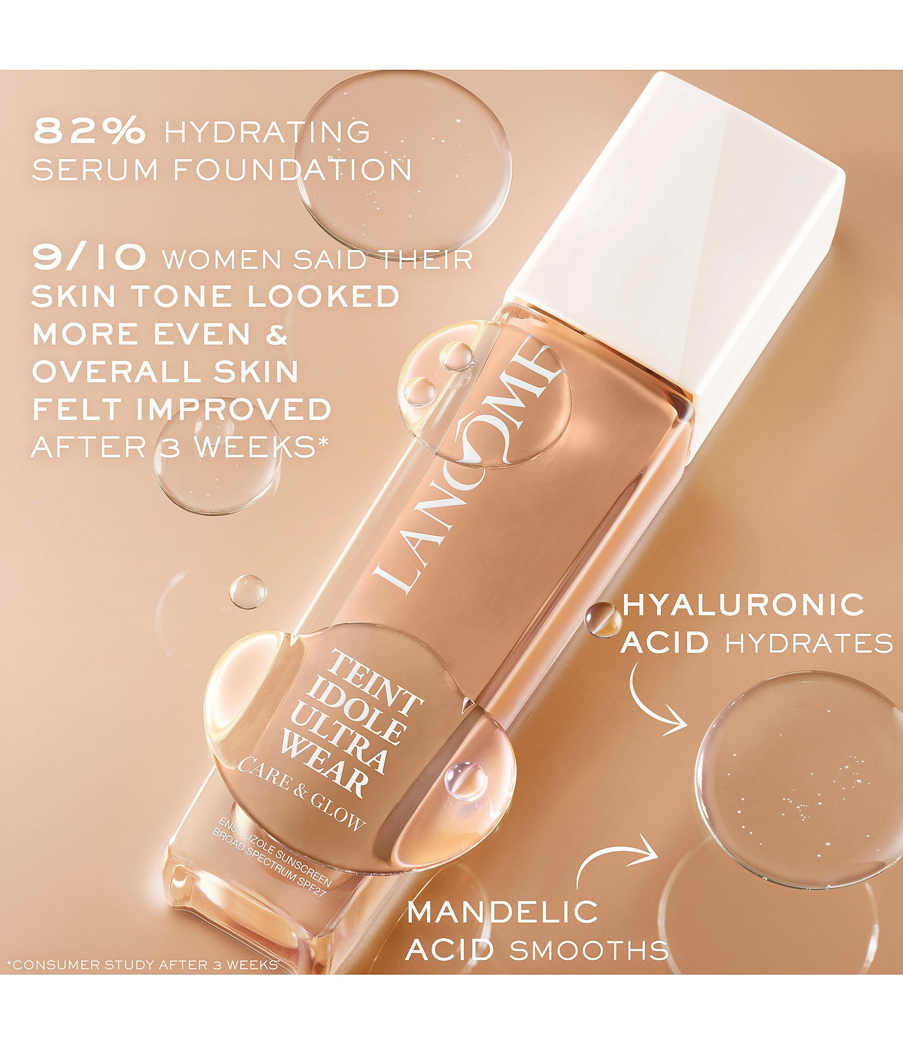 Lancome Teint Idole Ultra Wear Care and Glow Foundation