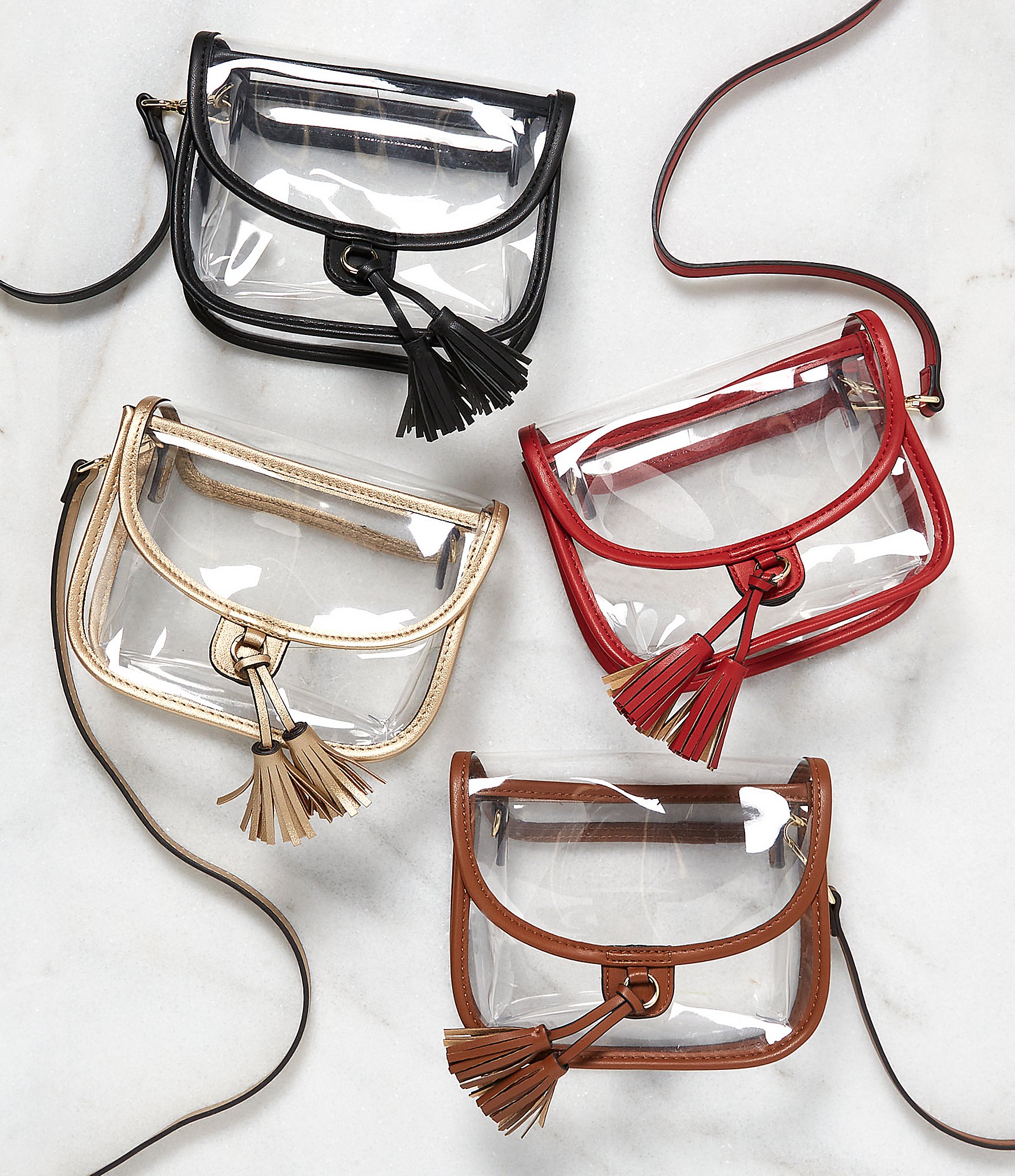 Landry Clear Kennon Crossbody Bag