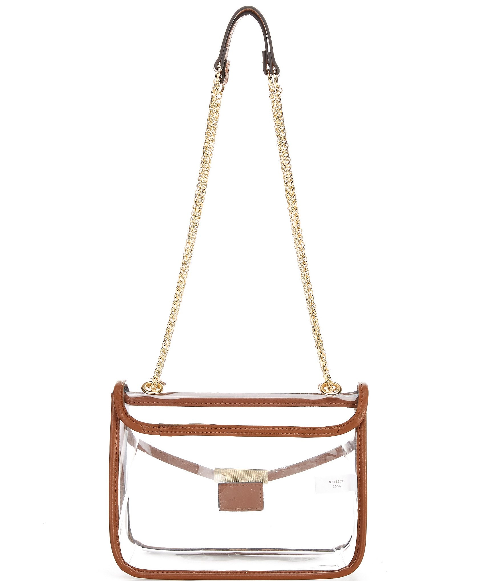 Landry Clear Lock Crossbody Bag