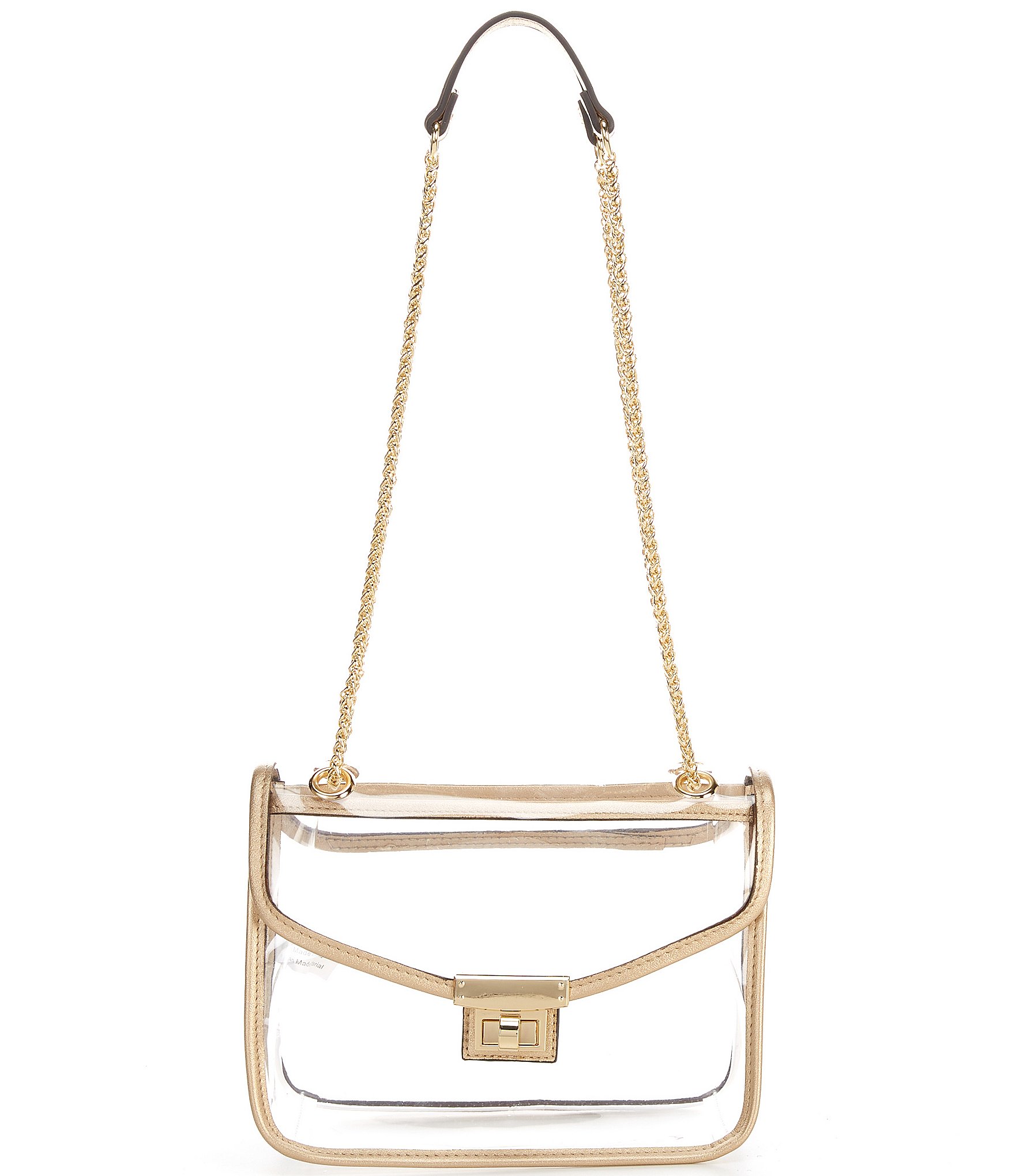 Landry Clear Lock Crossbody Bag