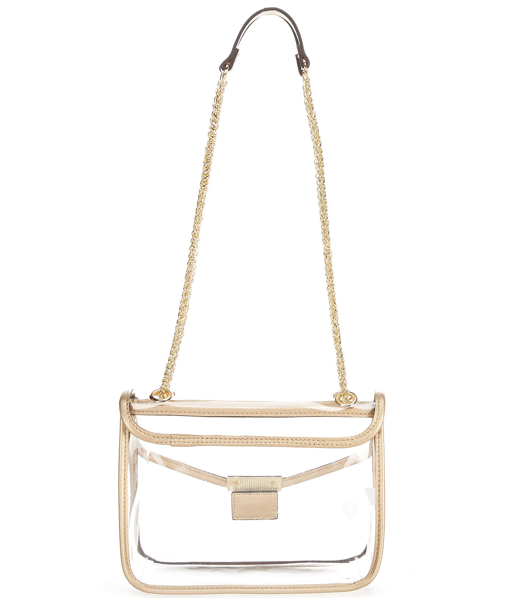 Landry Clear Lock Crossbody Bag