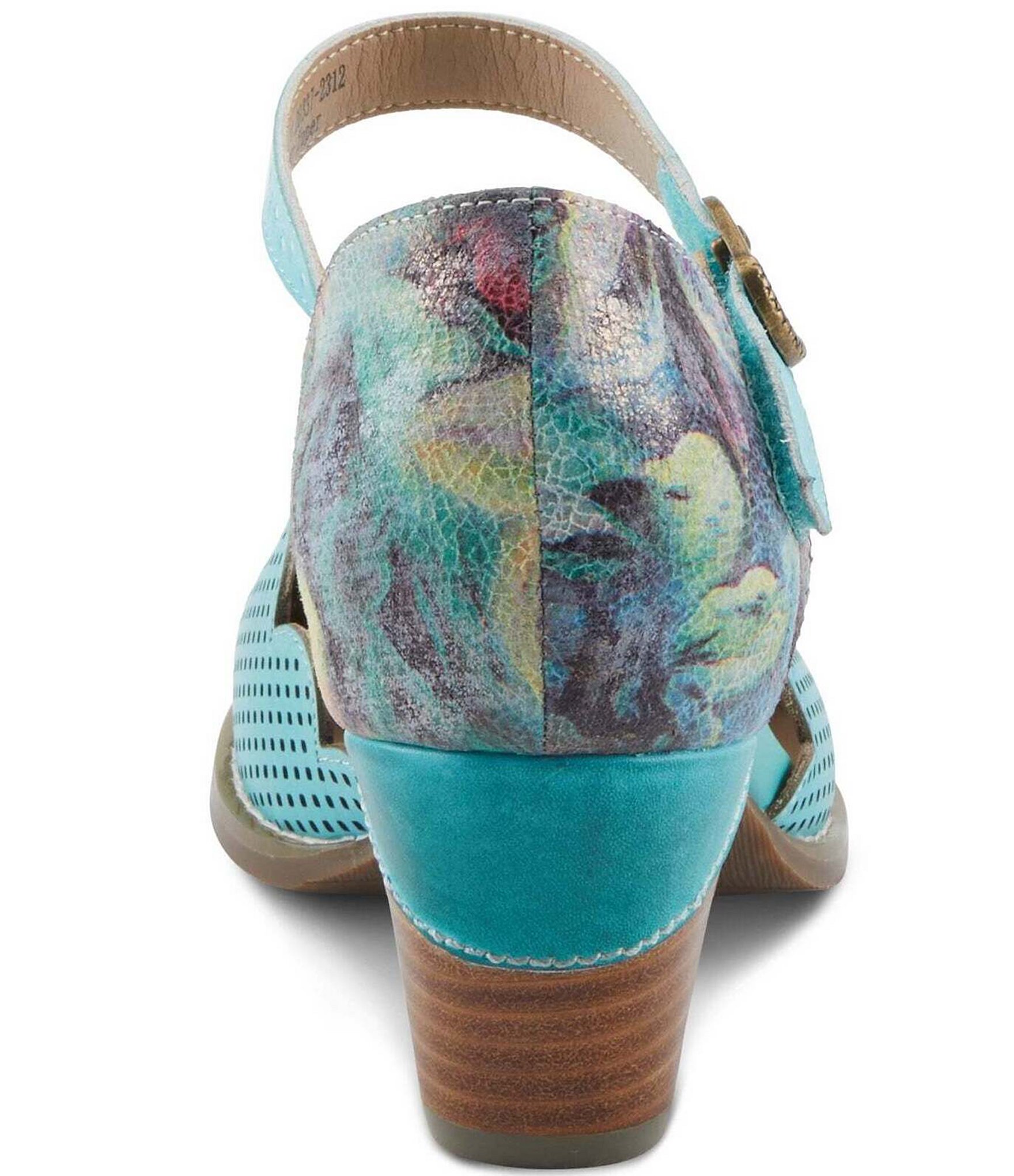 L'ARTISTE Parchelle Perforated Leather Pumps