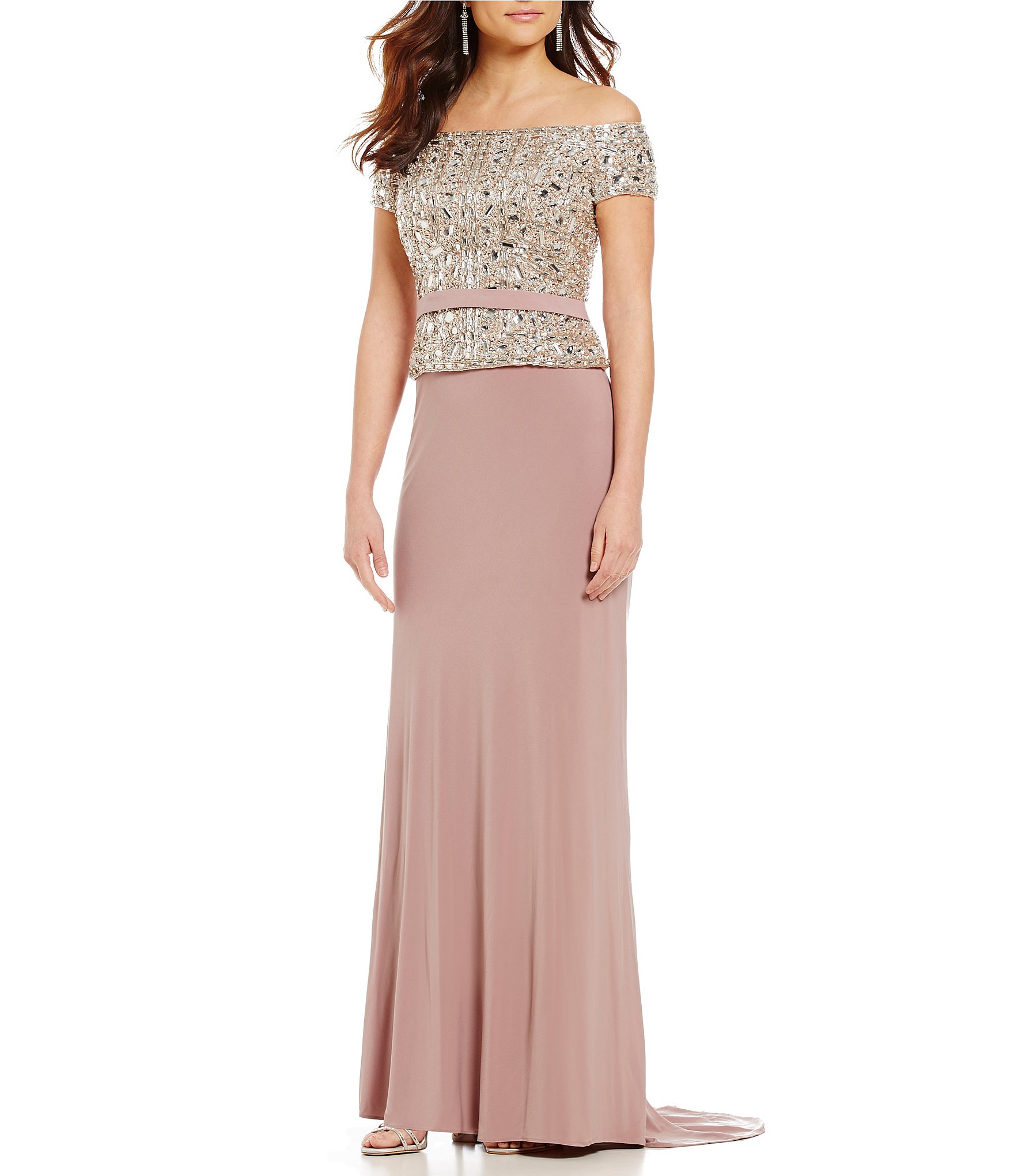 dillards gown sale