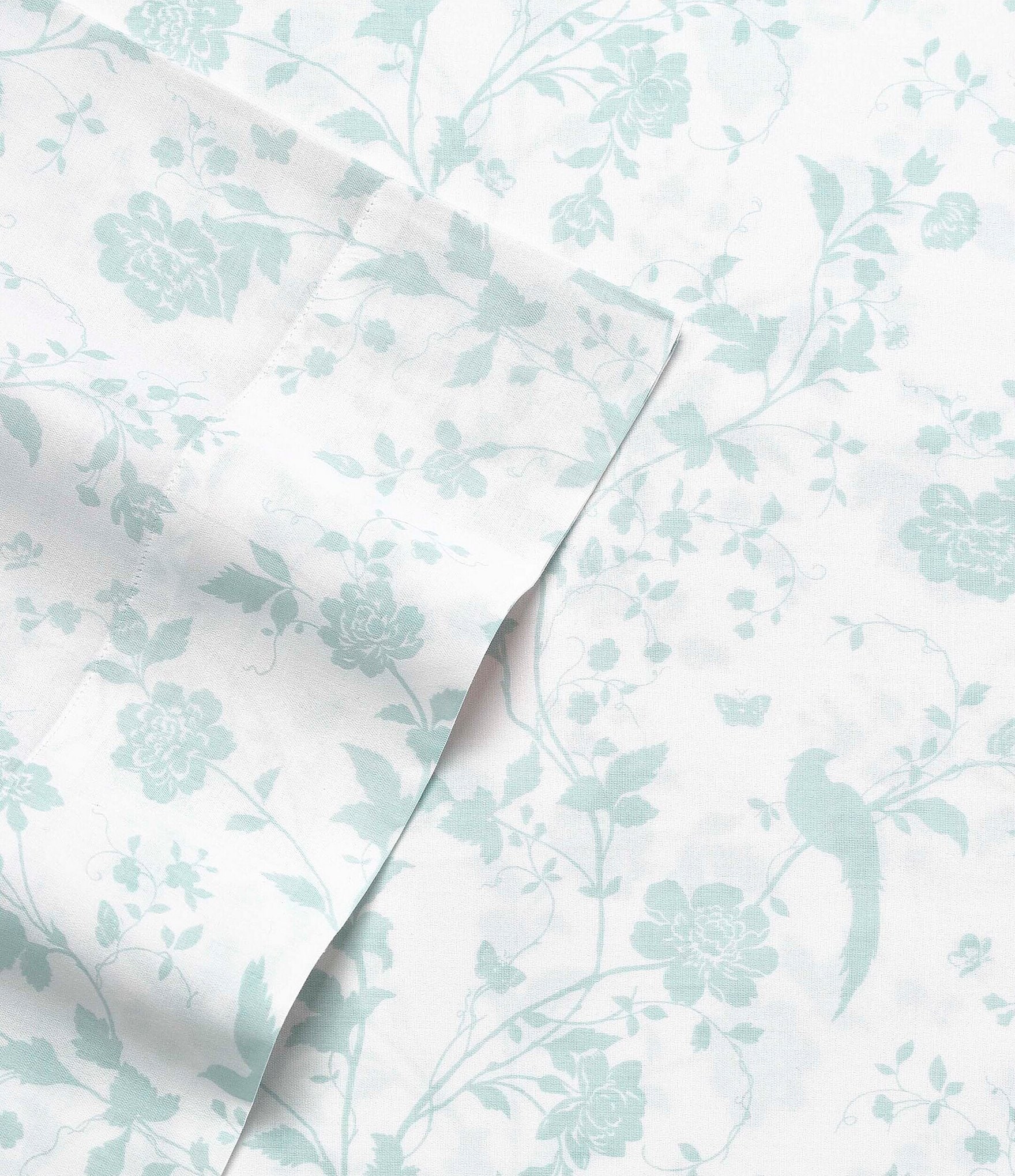 Laura Ashley 300-Thread Count Garden Palace Sheet Set