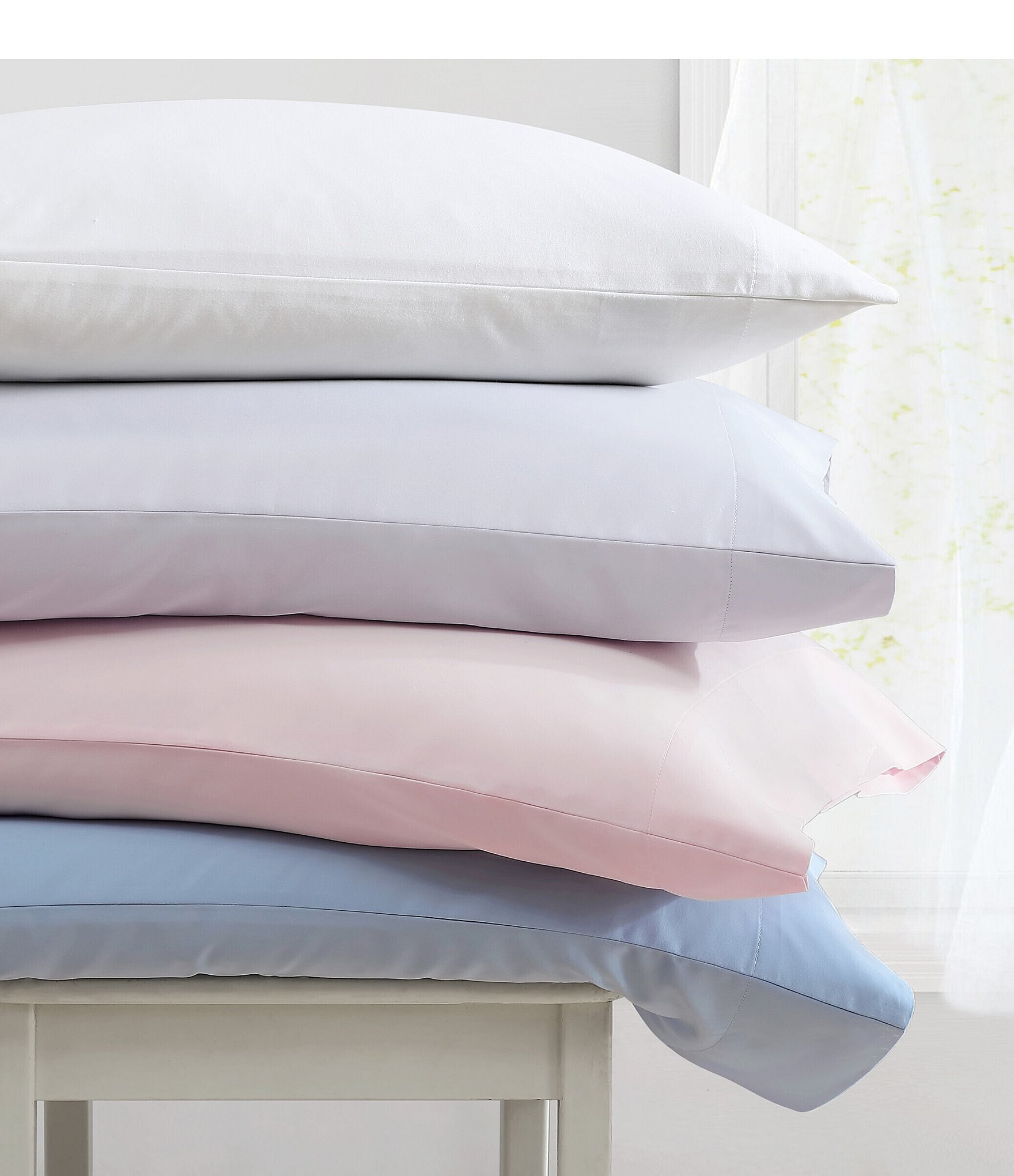 Laura Ashley 800-Thread Count Solid Sateen Sheet Set