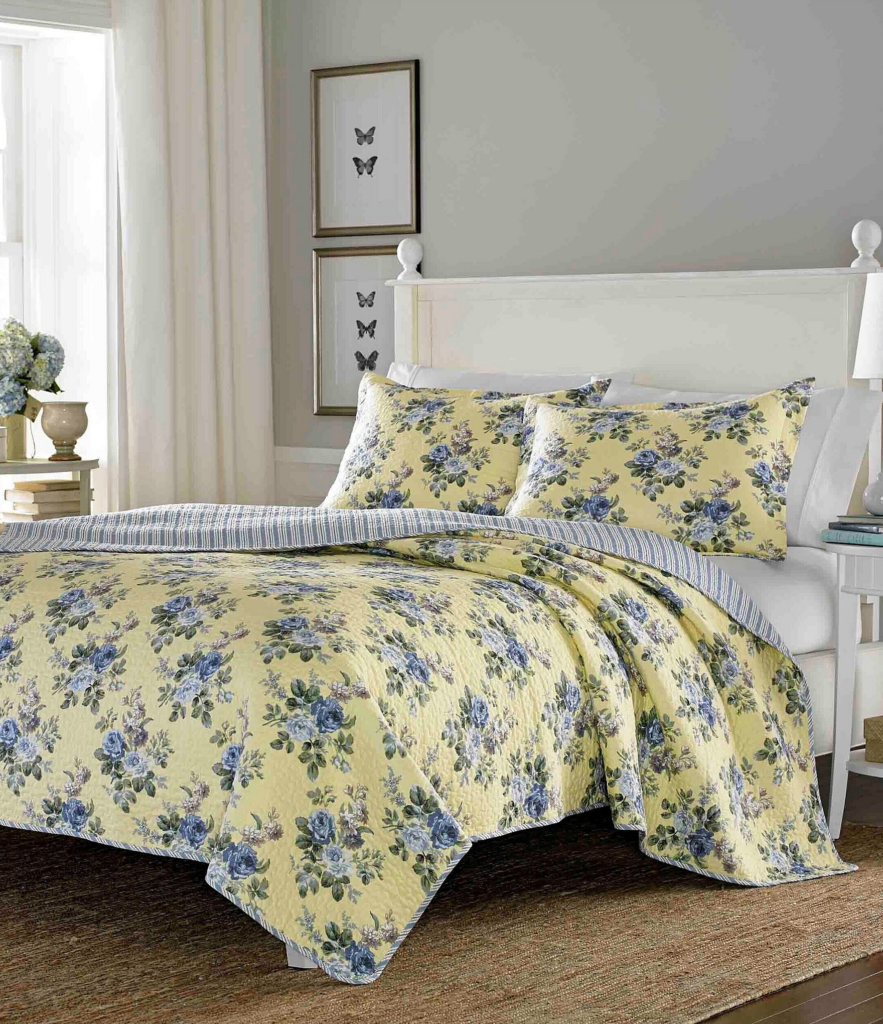 Laura Ashley Linley Floral Quilt Mini Set