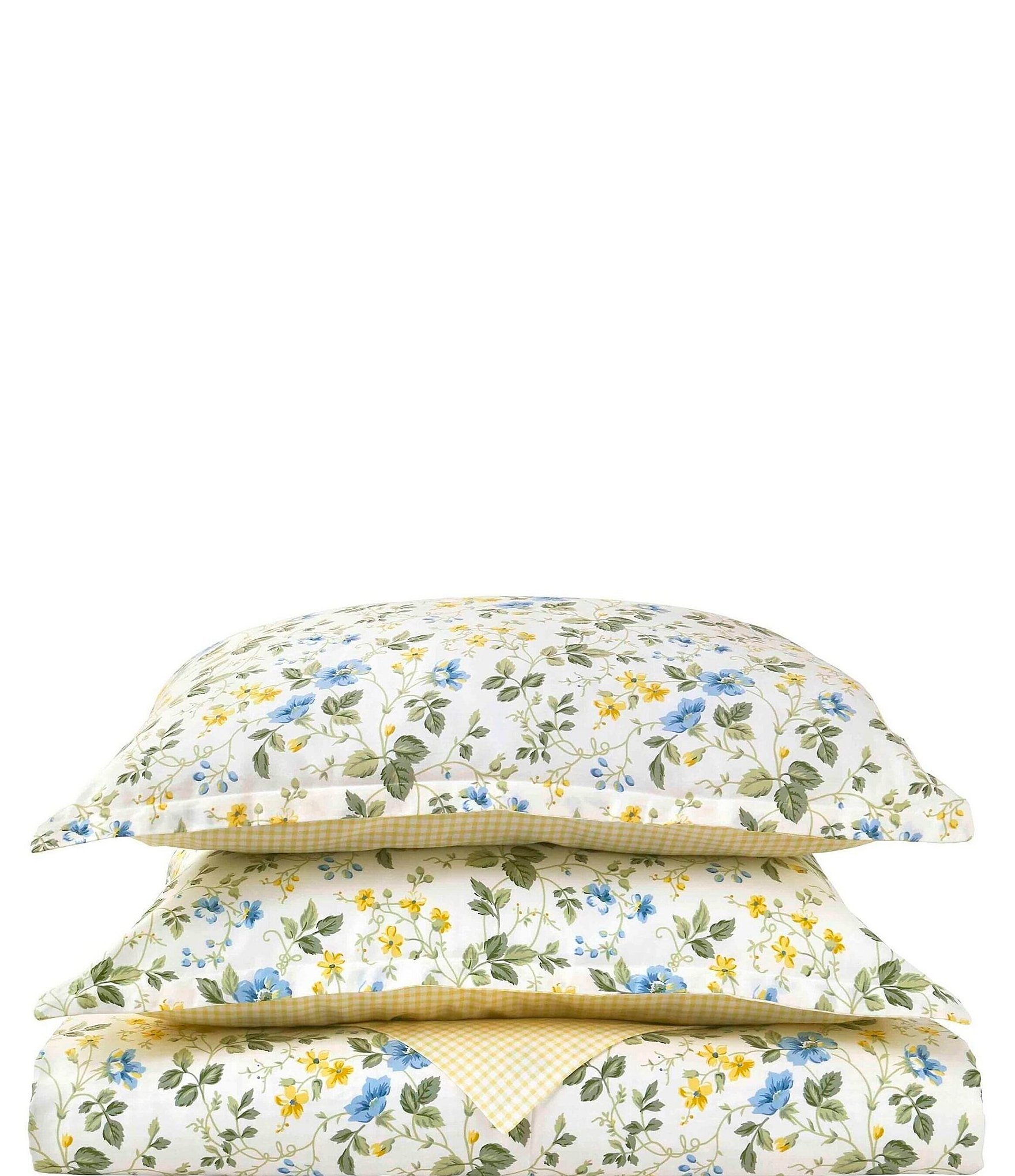 Laura Ashley Meadow Floral Blue Duvet Cover Mini Set