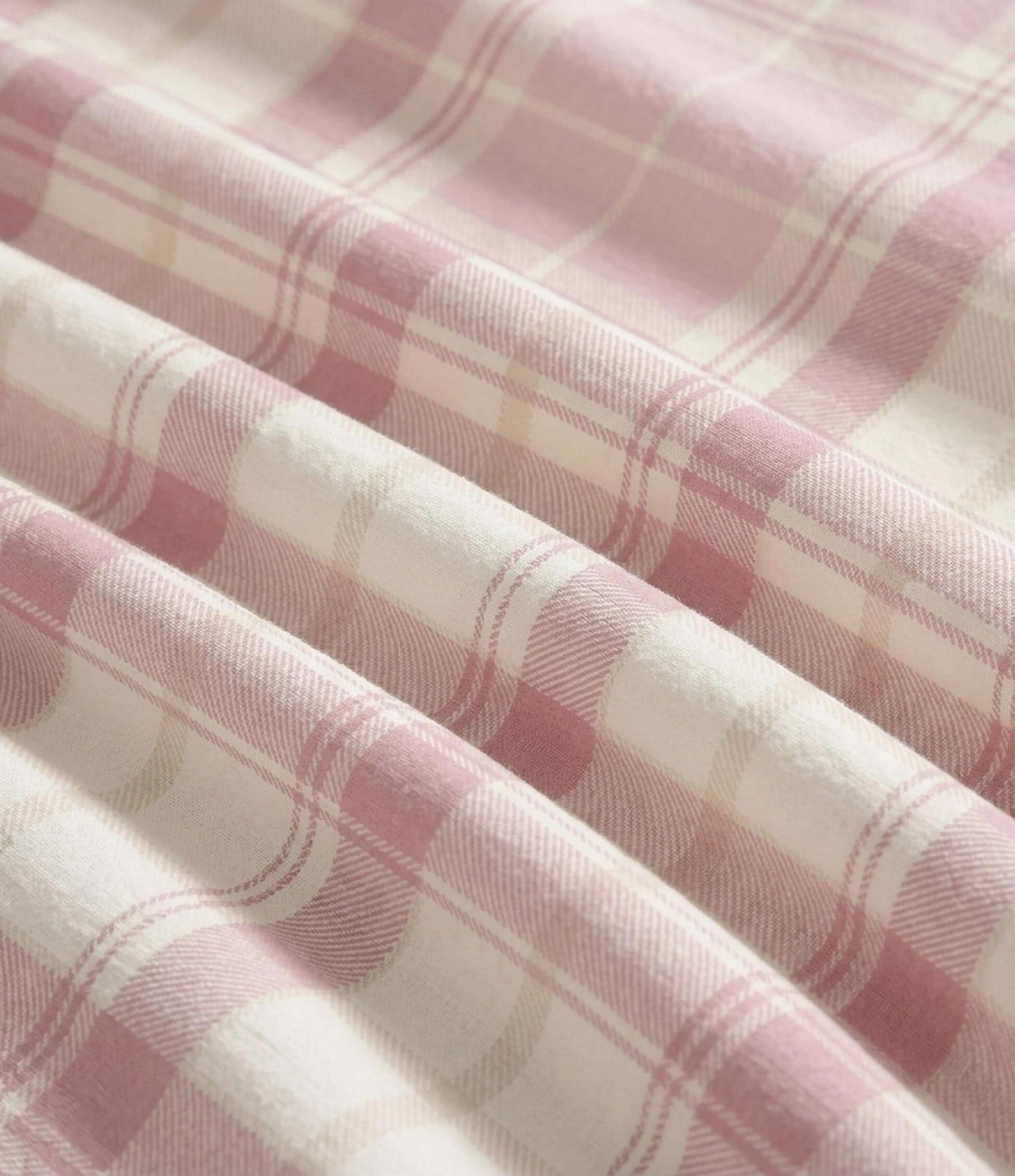 Laura Ashley Mulholland Plaid Cotton Flannel Sheet Set