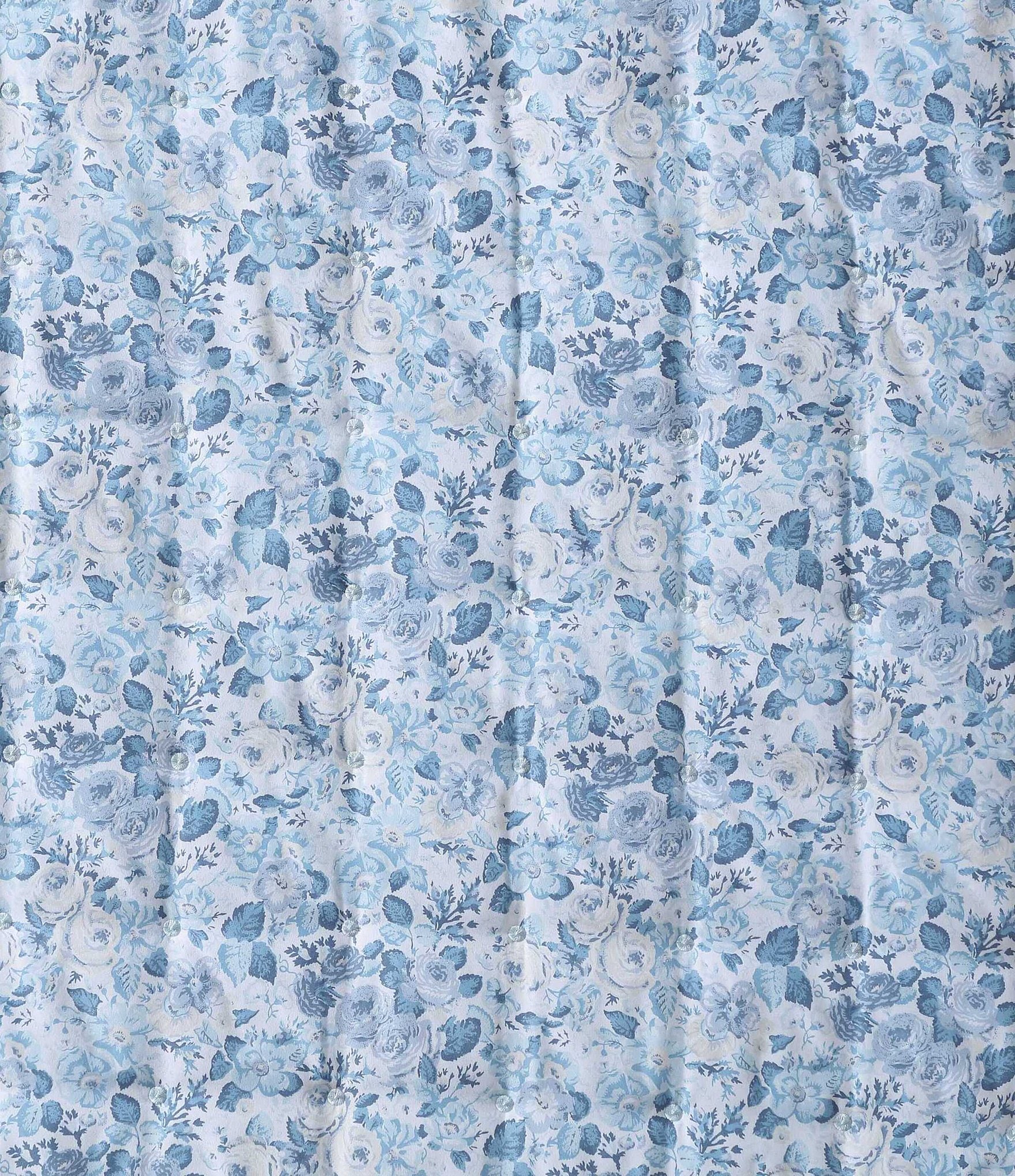 Laura Ashley Quartet Cashmere Blue Microfiber Quilt Mini Set