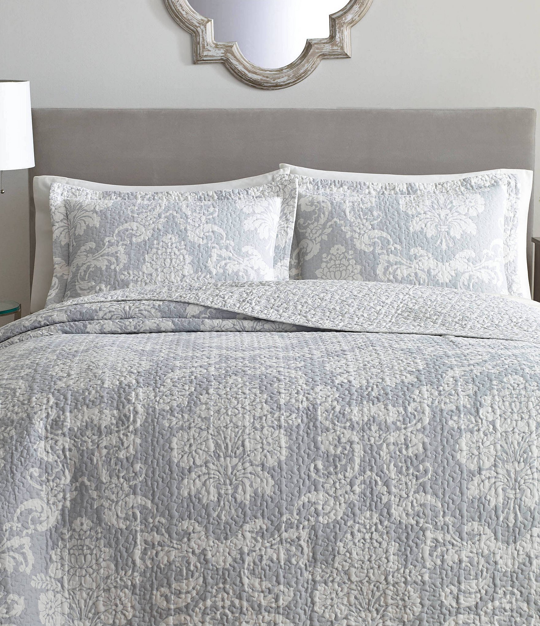 Laura Ashley Venetia Damask Quilt Mini Set