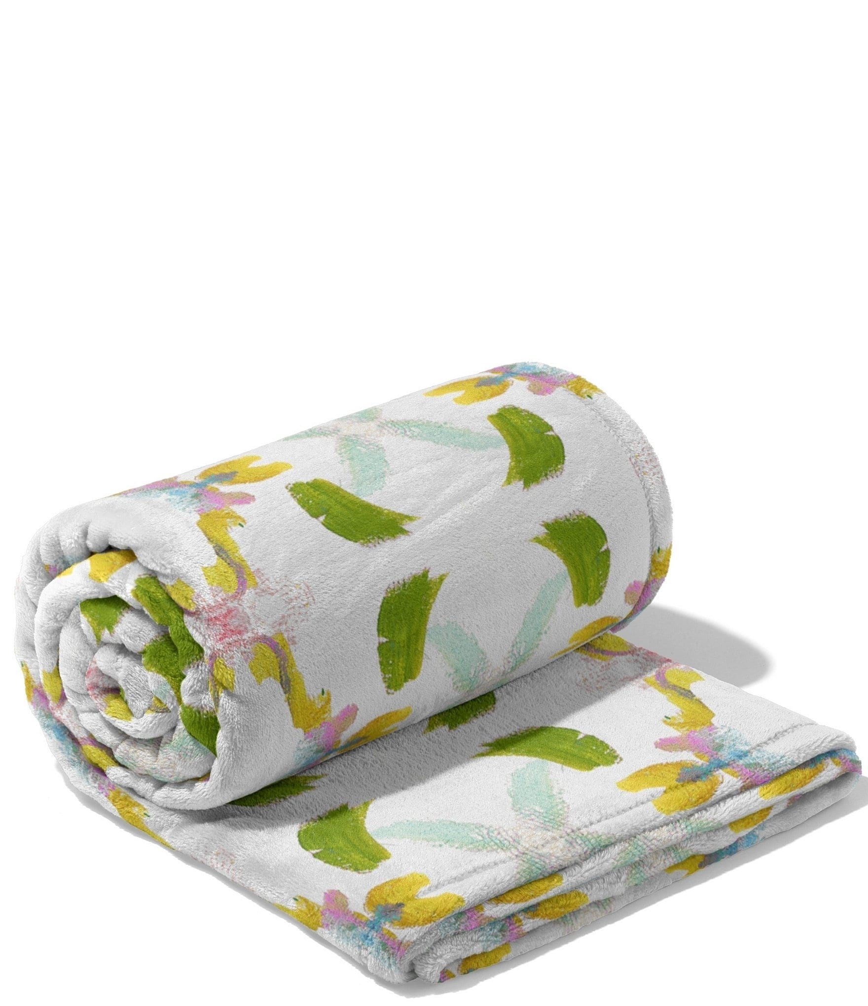 Laura Park Dogwood Fleece Throw Blanket