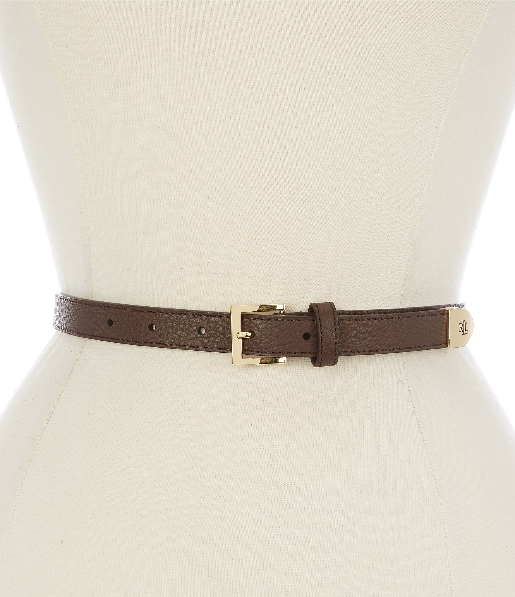 Vera | Women's Wide Leather Waist Belt | Double Prong Closure