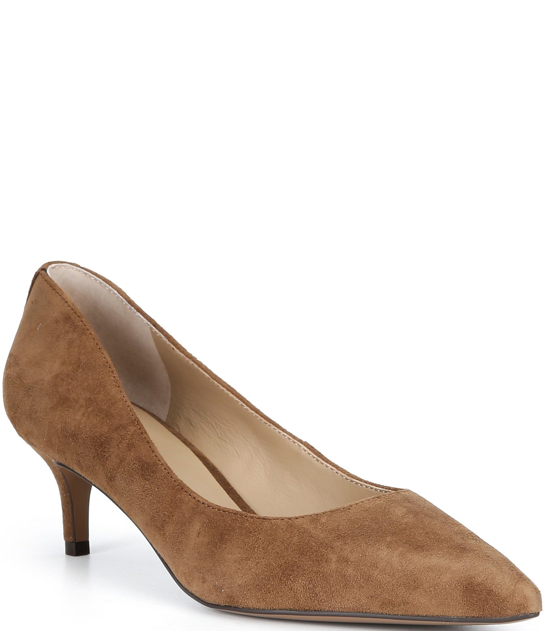 womens brown low heel dress shoes Women's Brown Low & Kitten Heels