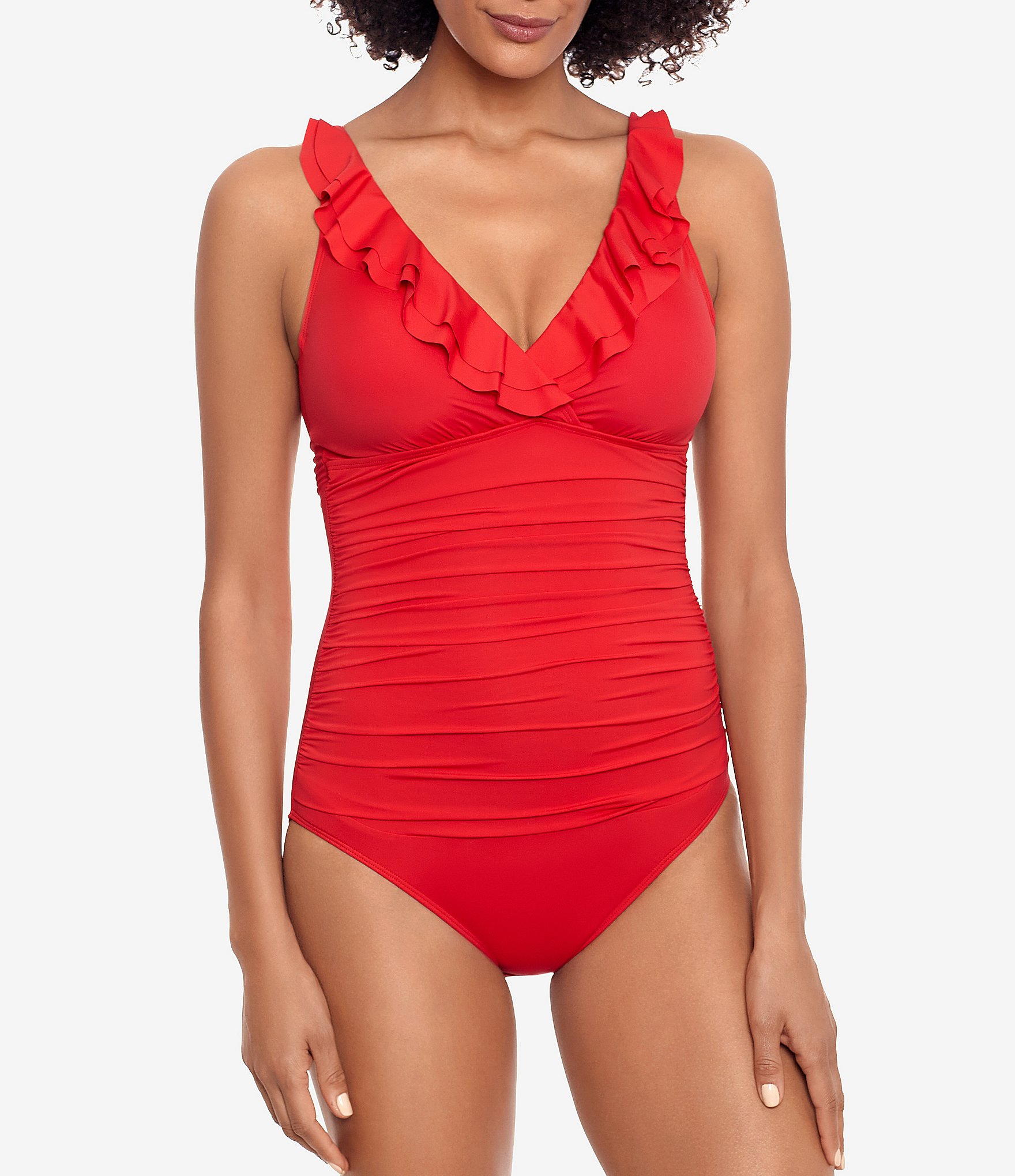 Red Women S Swimsuits Swimwear Cover Ups Dillard S