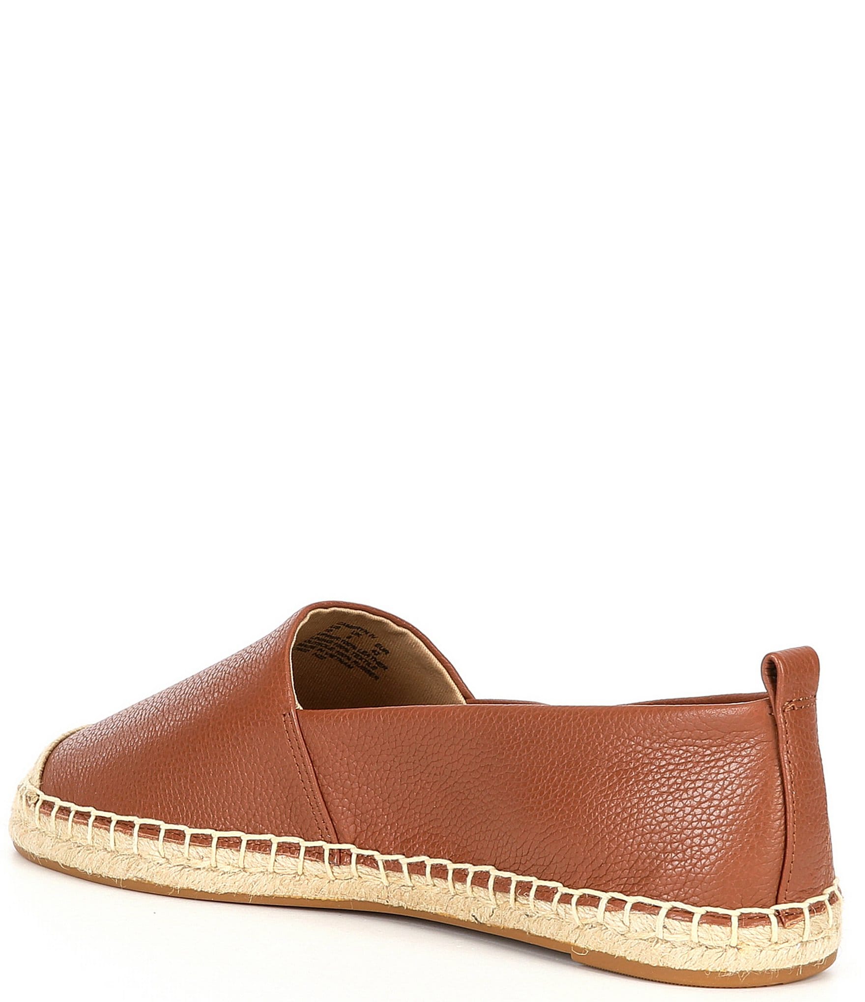 Lauren Ralph Lauren Cameryn Leather Espadrille Flats