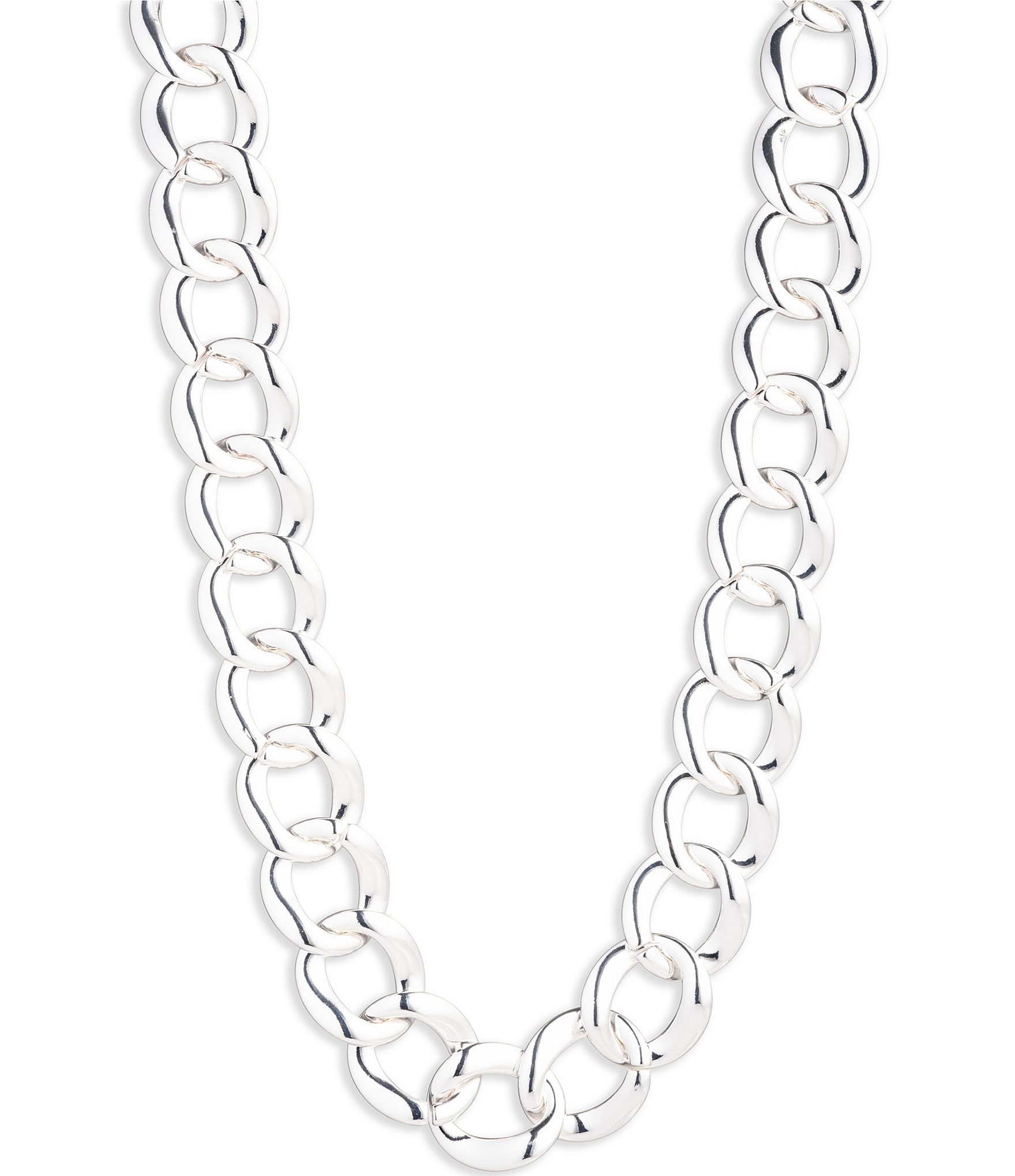 Lauren Ralph Lauren Chain Link 17'' Collar Necklace