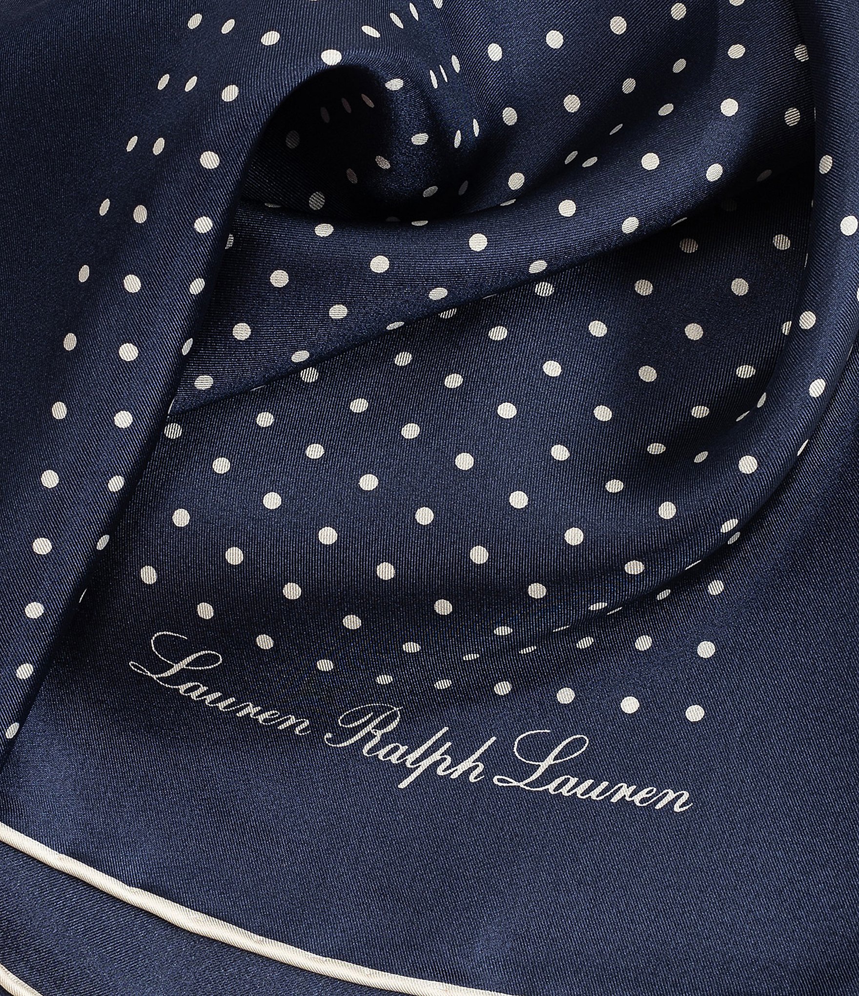 Lauren Ralph Lauren Core Dot Square Scarf