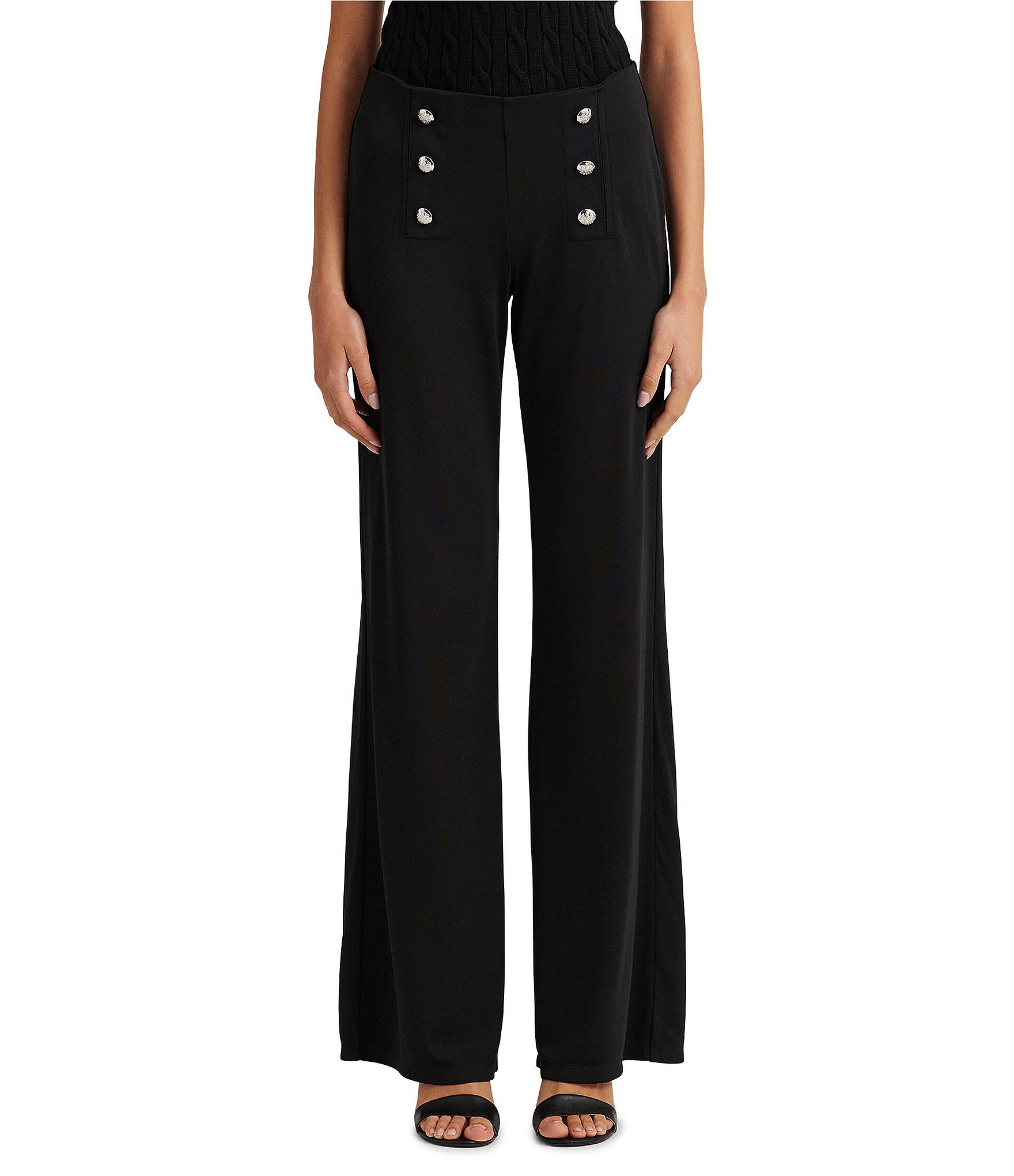 Lauren Ralph Lauren Corydon High Rise Pull On Pant | Dillard's