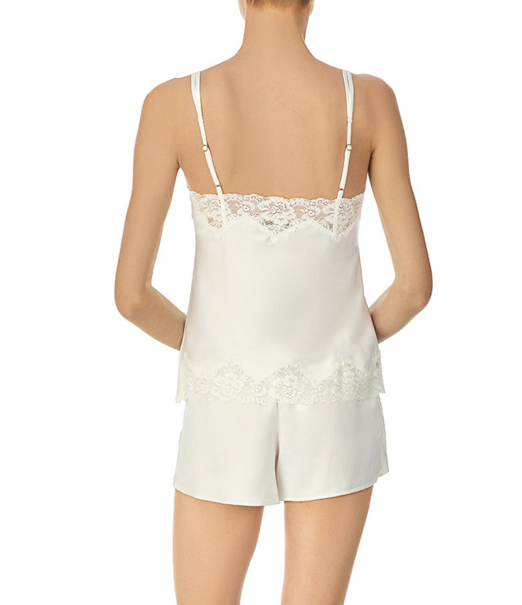 Lauren Ralph Lauren Double Strap Lace Shorty Bridal Pajama Set