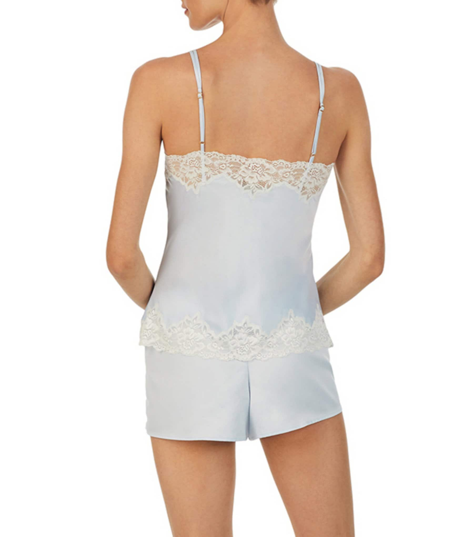 Lauren Ralph Lauren Double Strap Lace Shorty Bridal Pajama Set