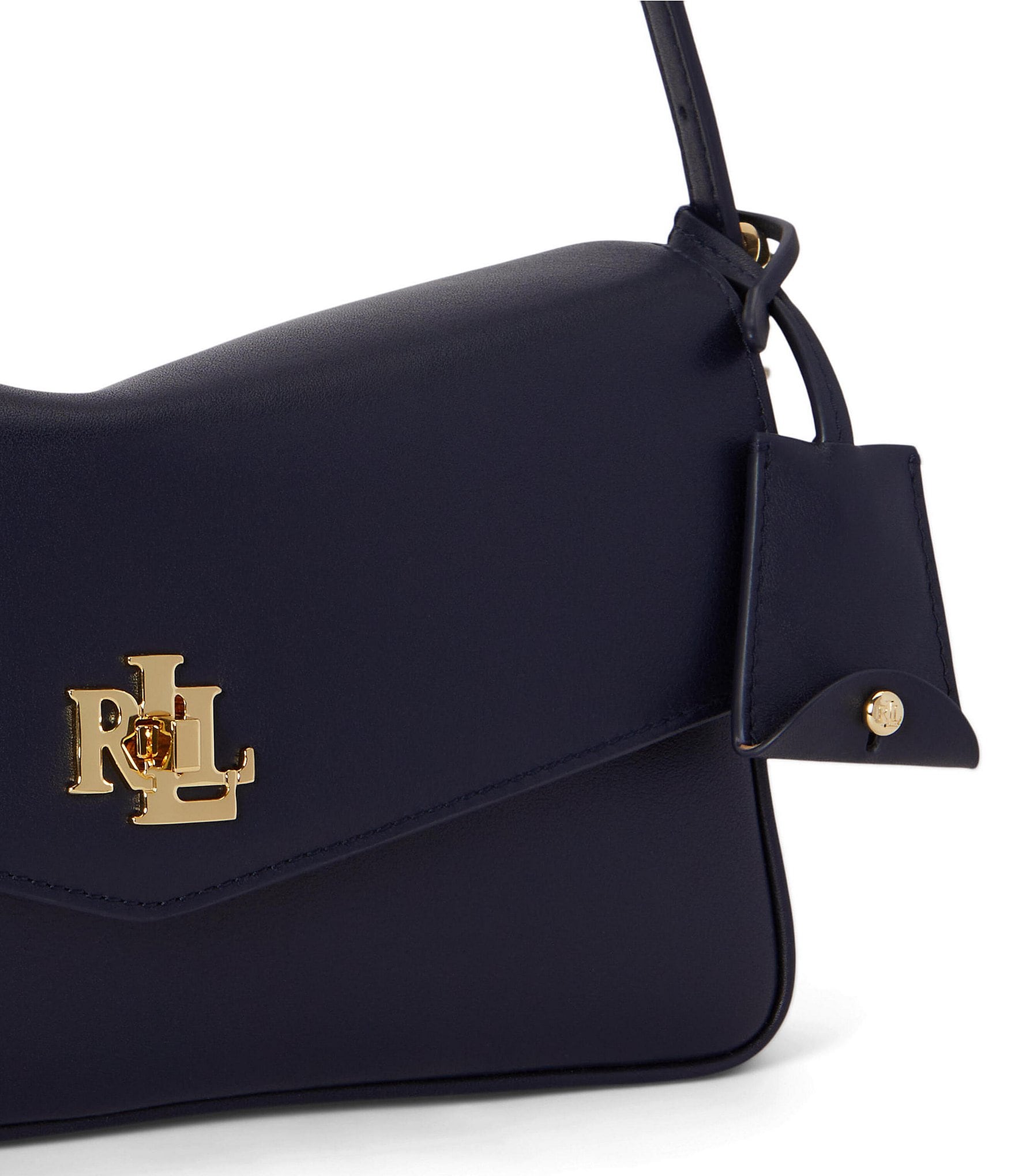 Lauren Ralph Lauren Farrah Nappa Leather Medium Shoulder Bag