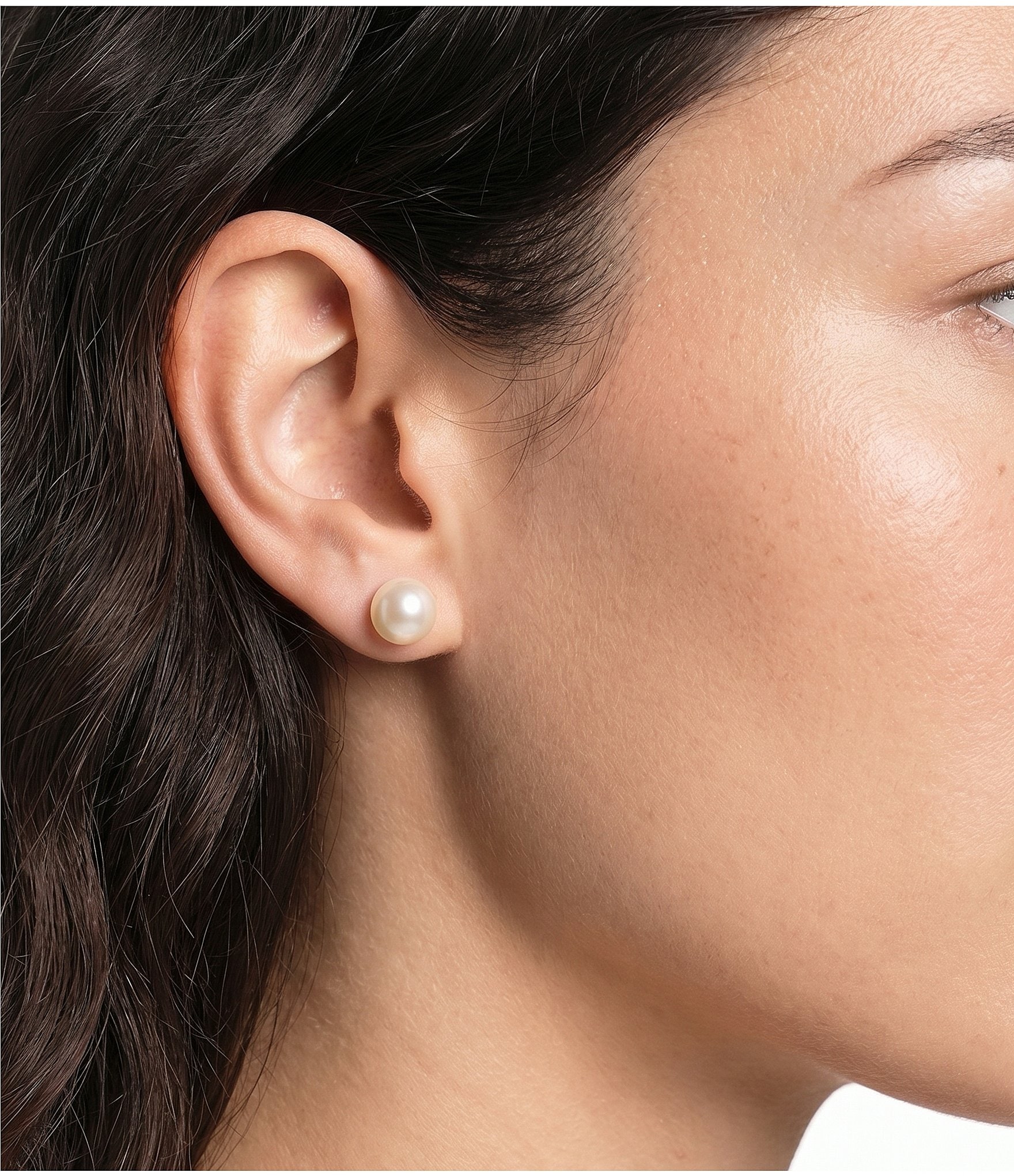 Lauren Ralph Lauren 7.6mm Pearl Stud Earrings