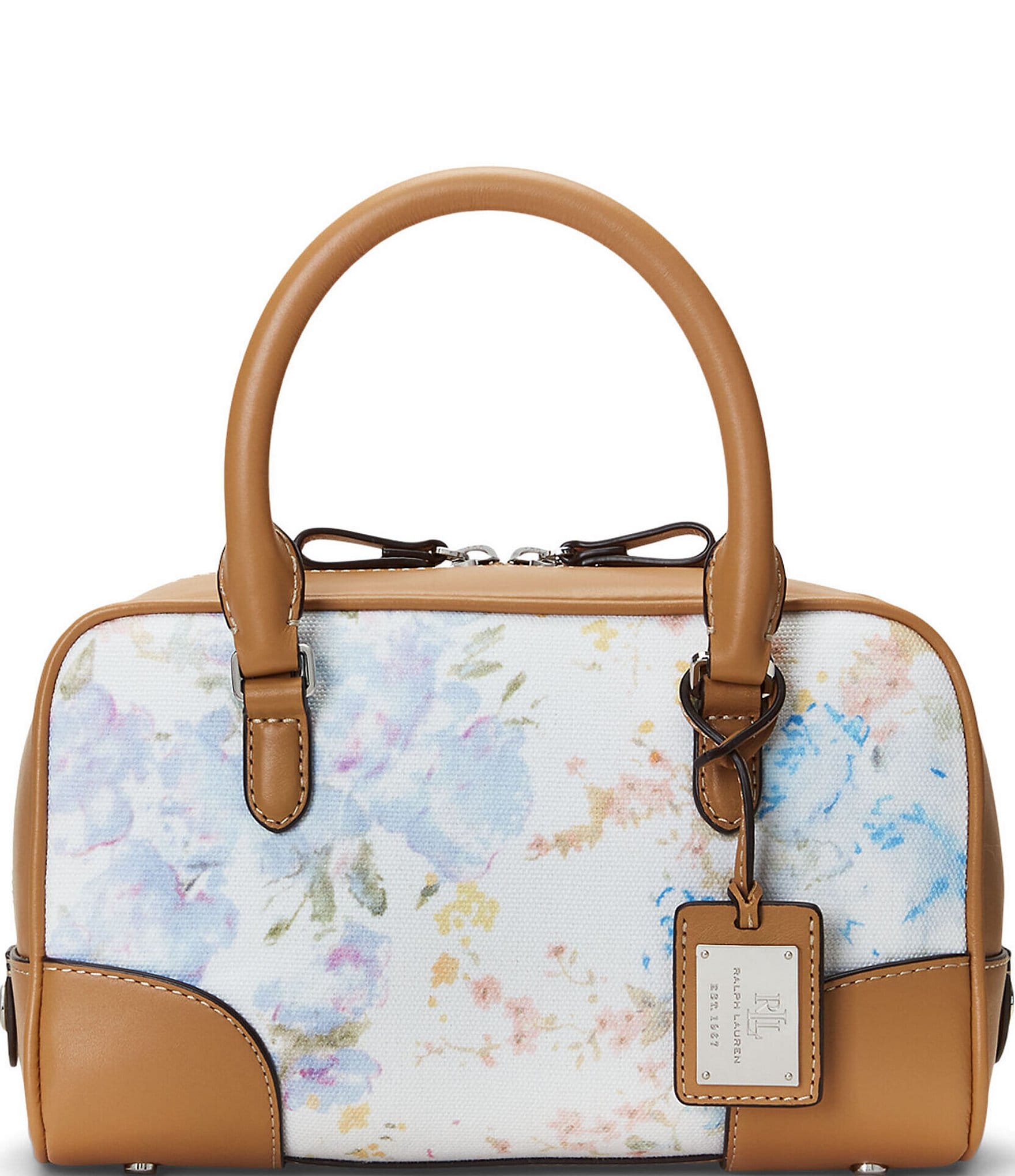 Ralph lauren floral tote best sale