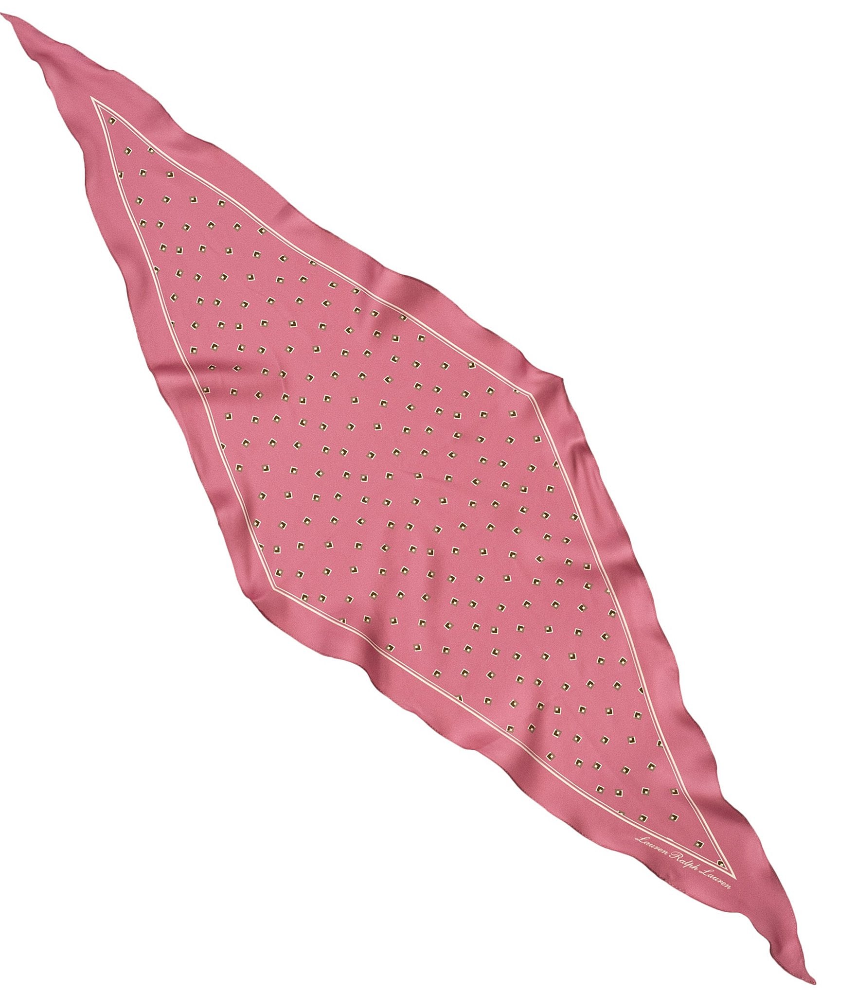 Lauren Ralph Lauren Geometric Small Diamond Scarf