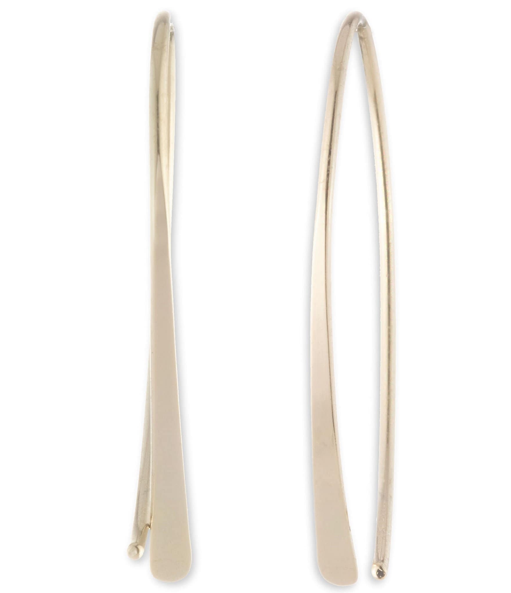 Lauren Ralph Lauren Gold Threader Linear Earrings