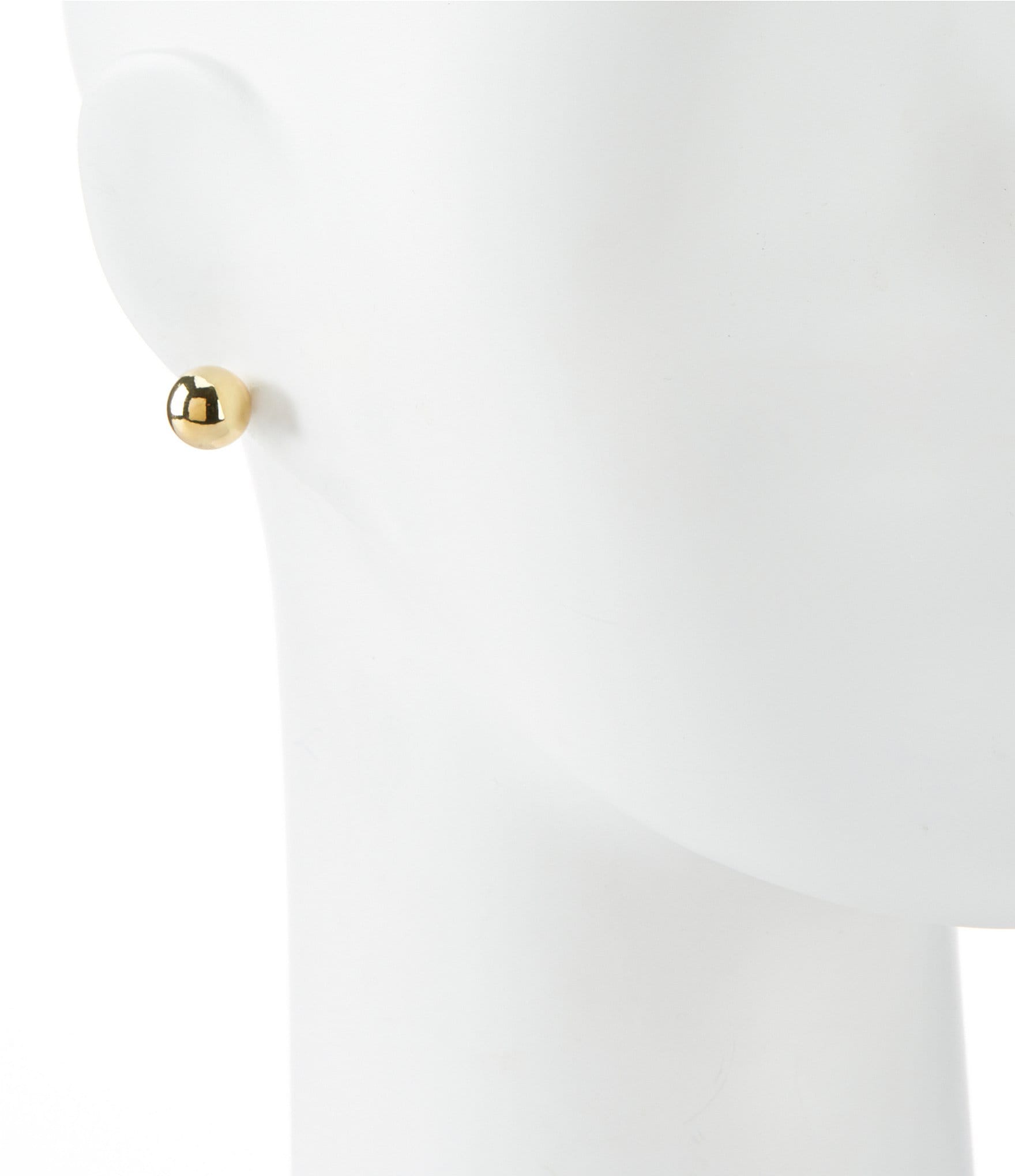 Lauren Ralph Lauren Gold-Tone Ball Stud Earrings