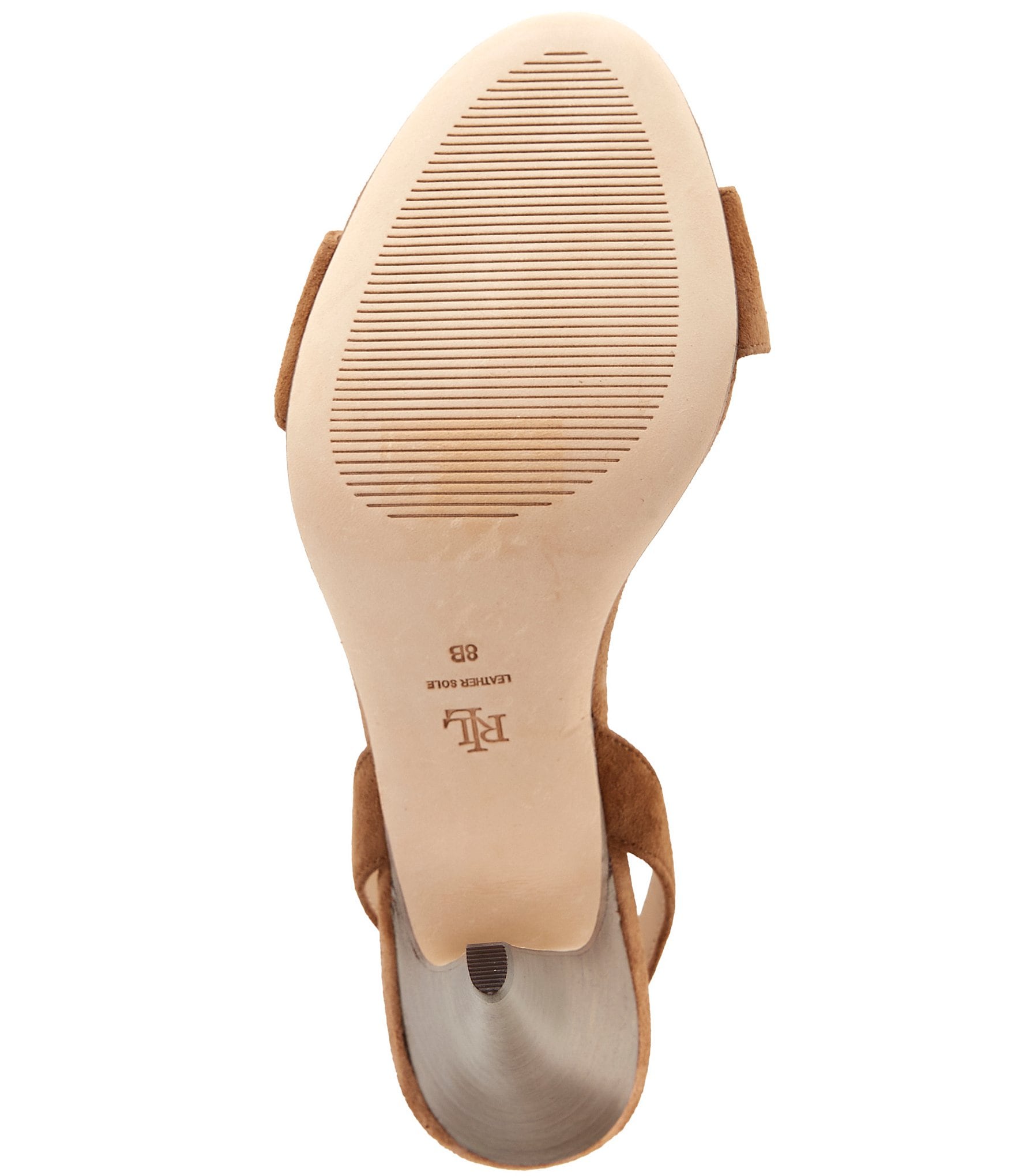 Lauren Ralph Lauren Gracy Leather Python Ankle Wrap Sandals