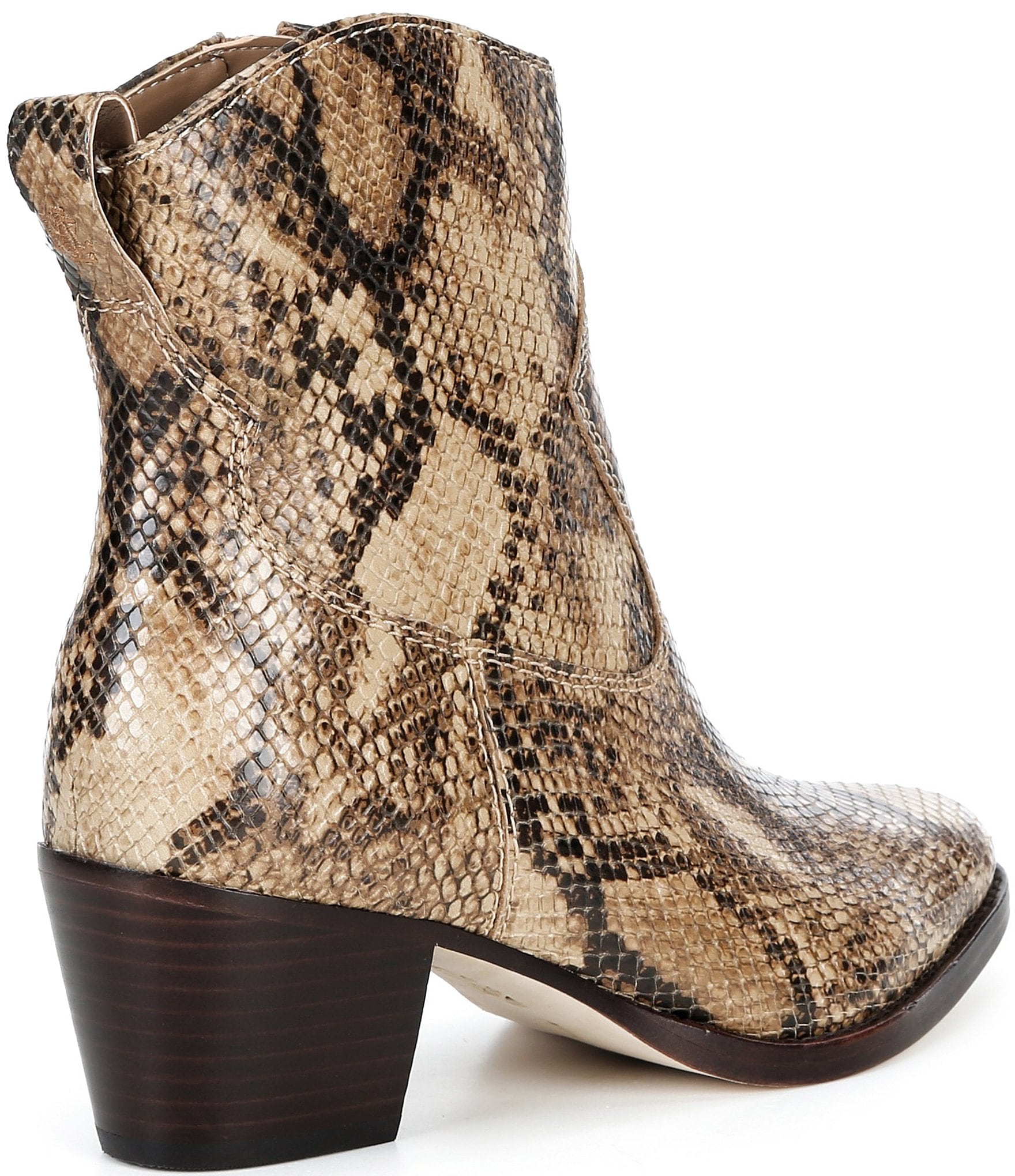 Lauren Ralph Lauren Harpher Python Booties
