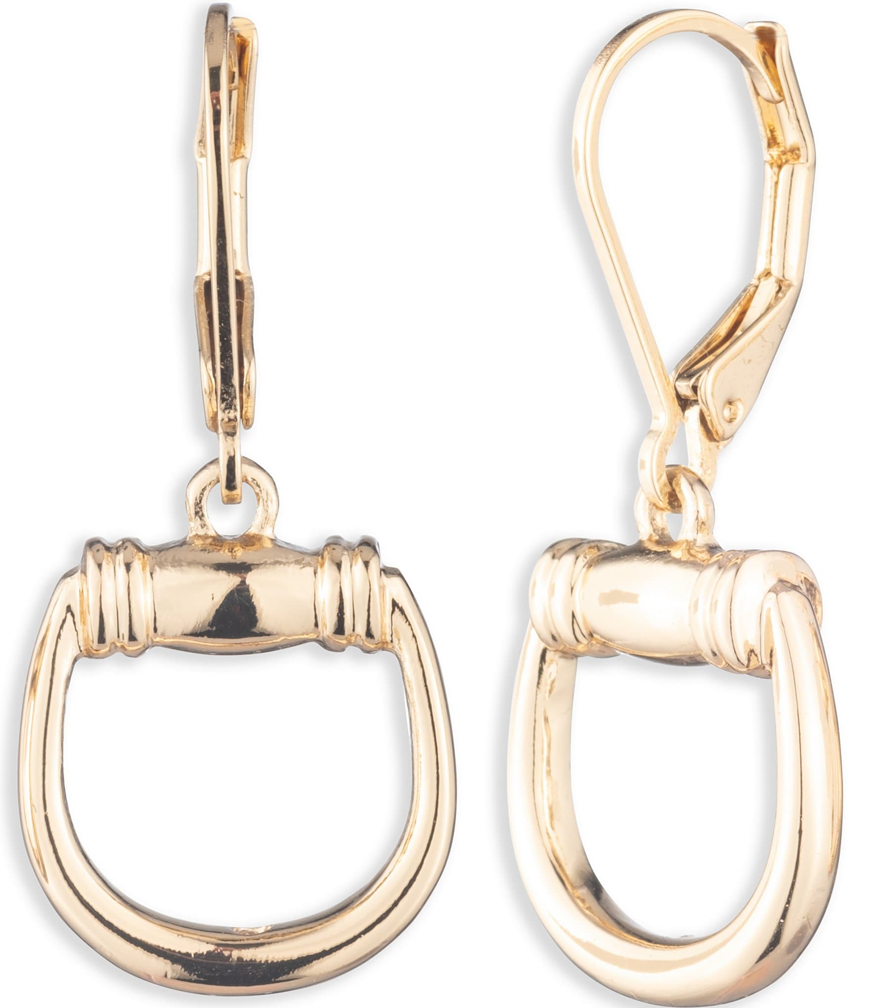 Lauren Ralph Lauren Horsebit Drop Earrings