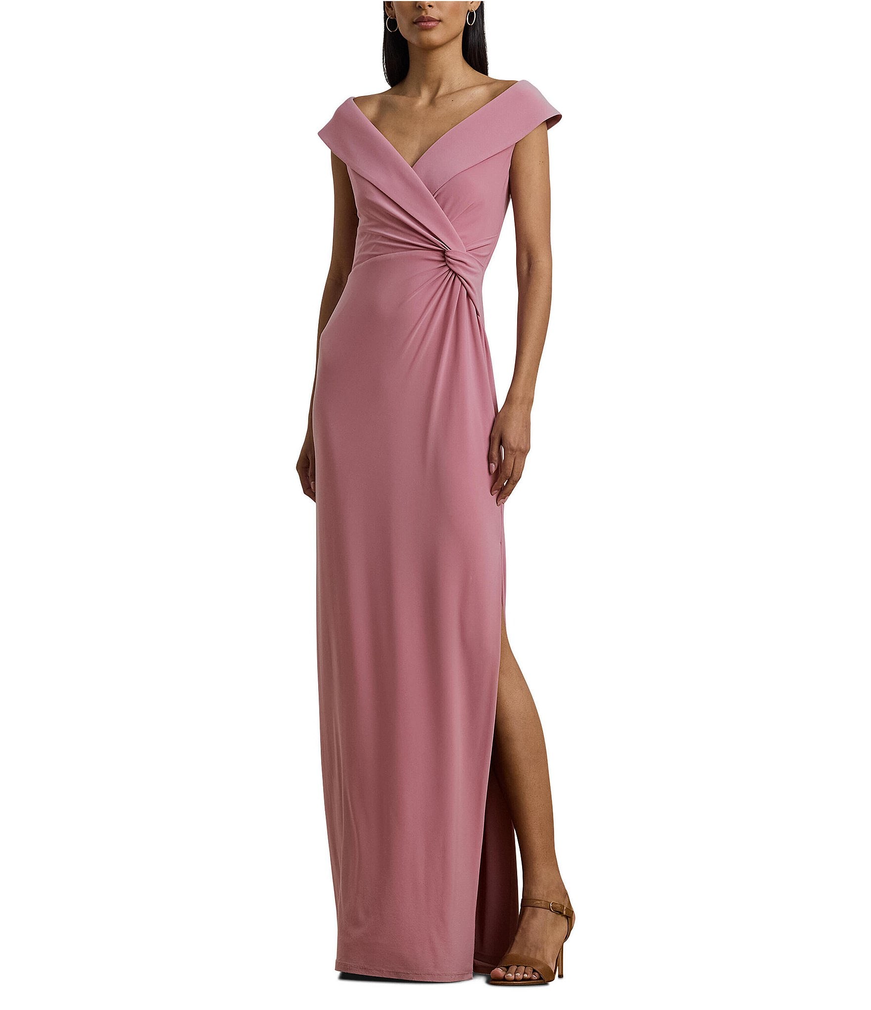 Lauren Ralph Lauren Native Pattern Knit Gown L | eBay