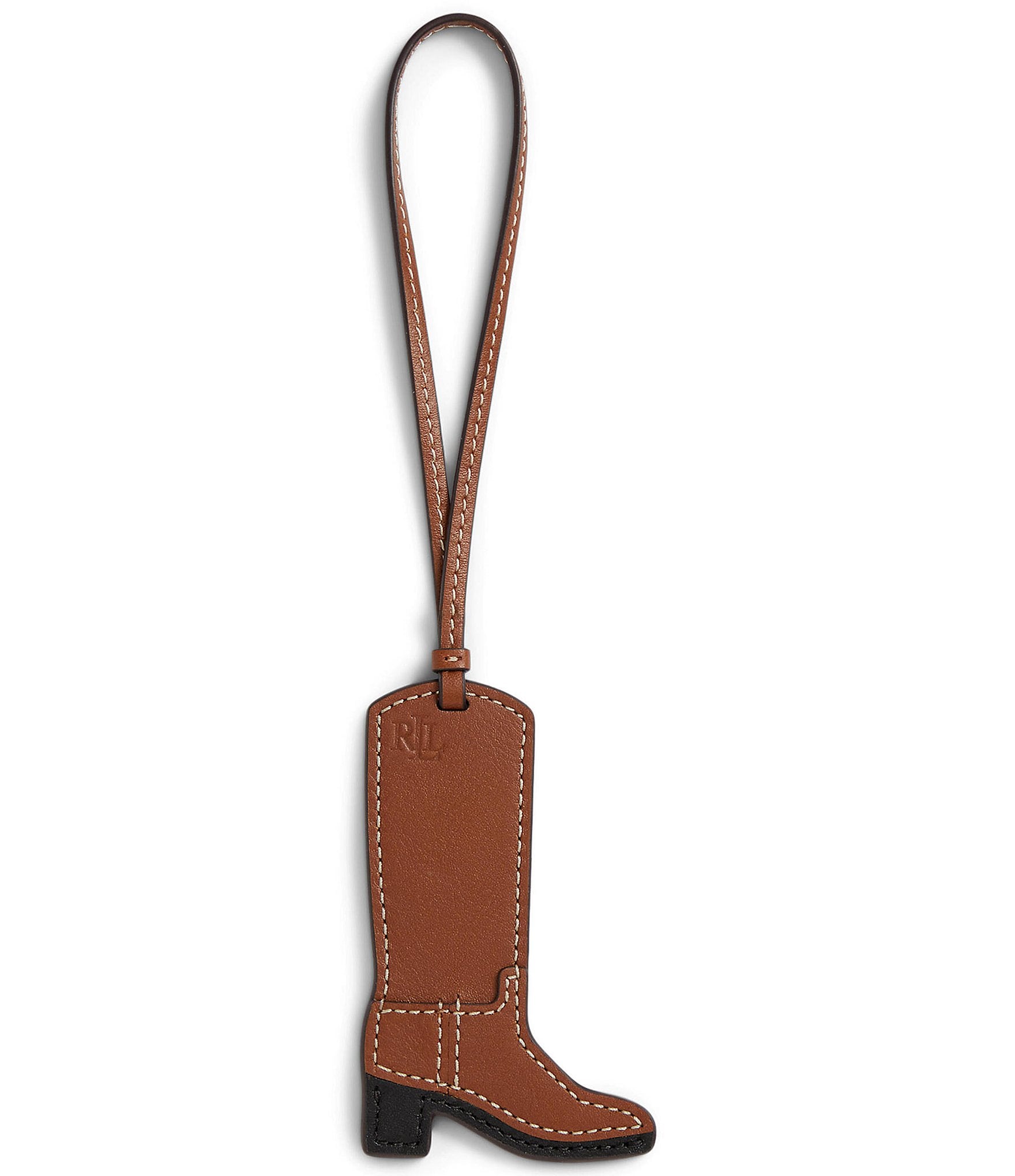 Lauren Ralph Lauren Leather Boot Western Charm