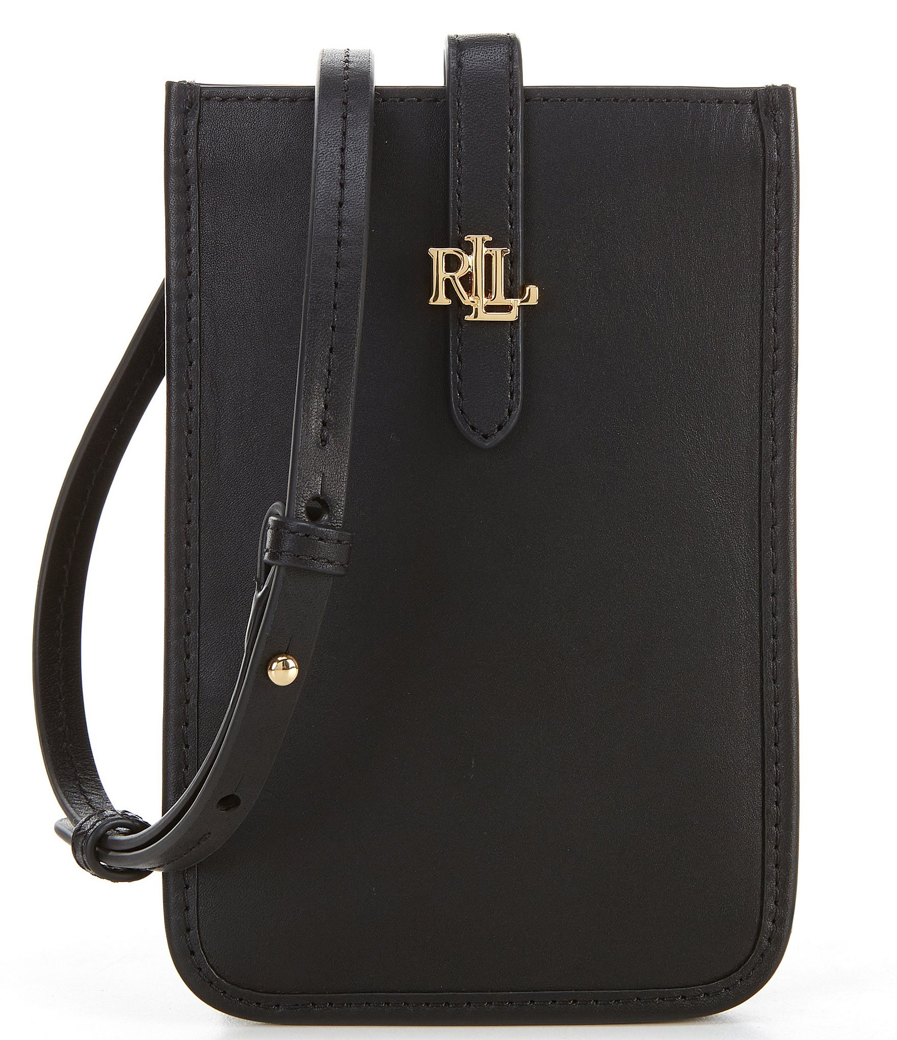 Lauren Ralph Lauren Leather Medium Sophee Bag - Crossbody Bags - Boozt.com