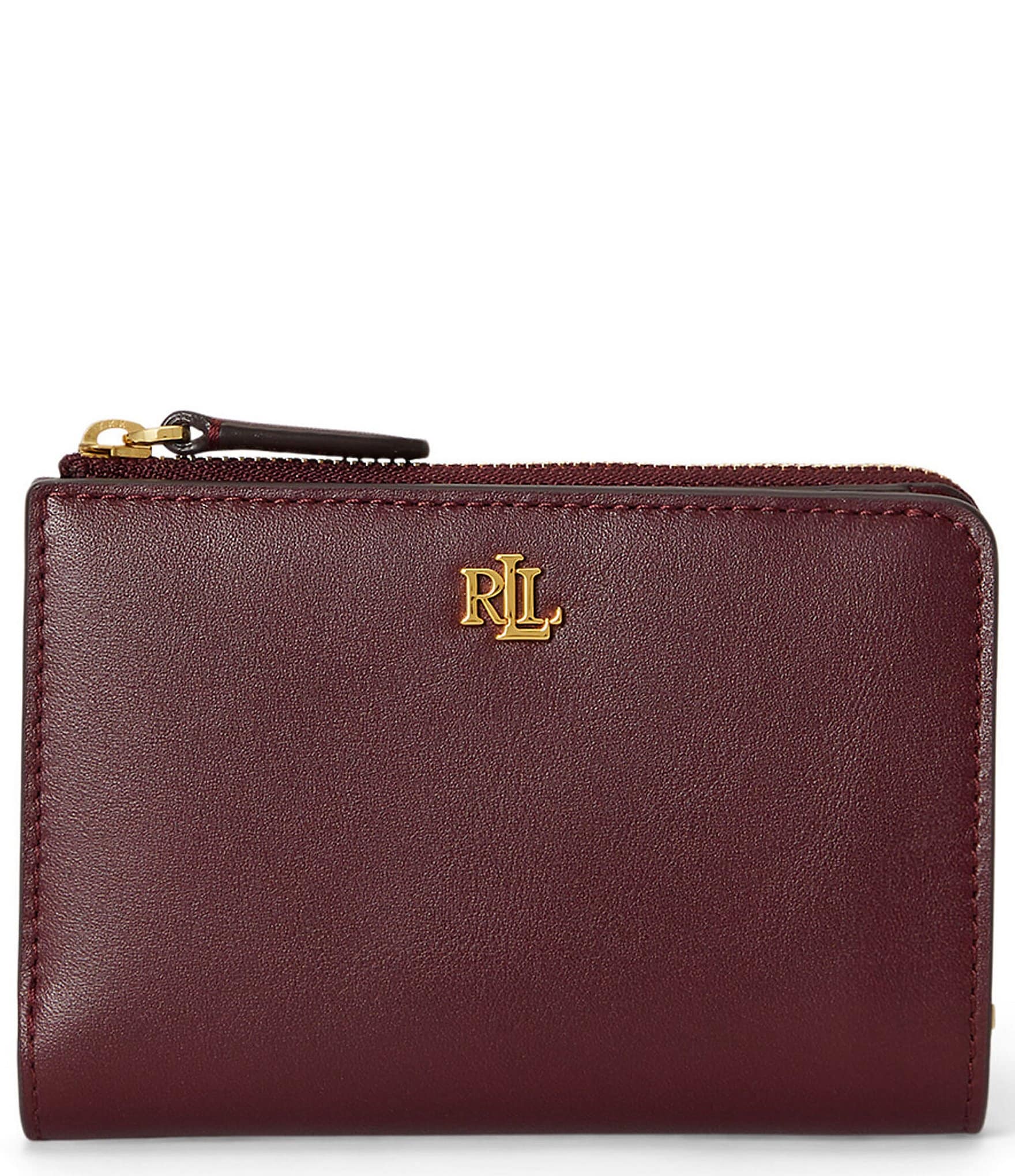 Lauren Ralph Lauren Leather Small Bi-Fold Wallet