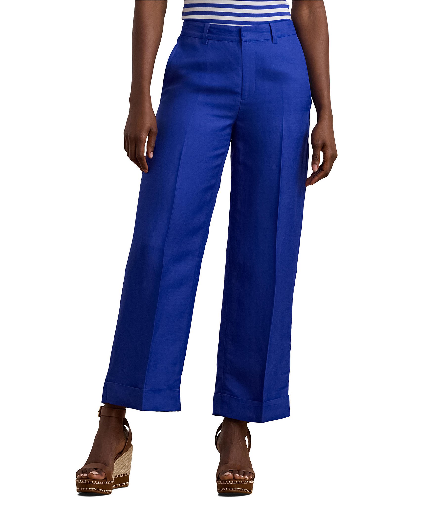 POLO RALPH LAUREN(ポロラルフローレン) Linen Silk Trousers
