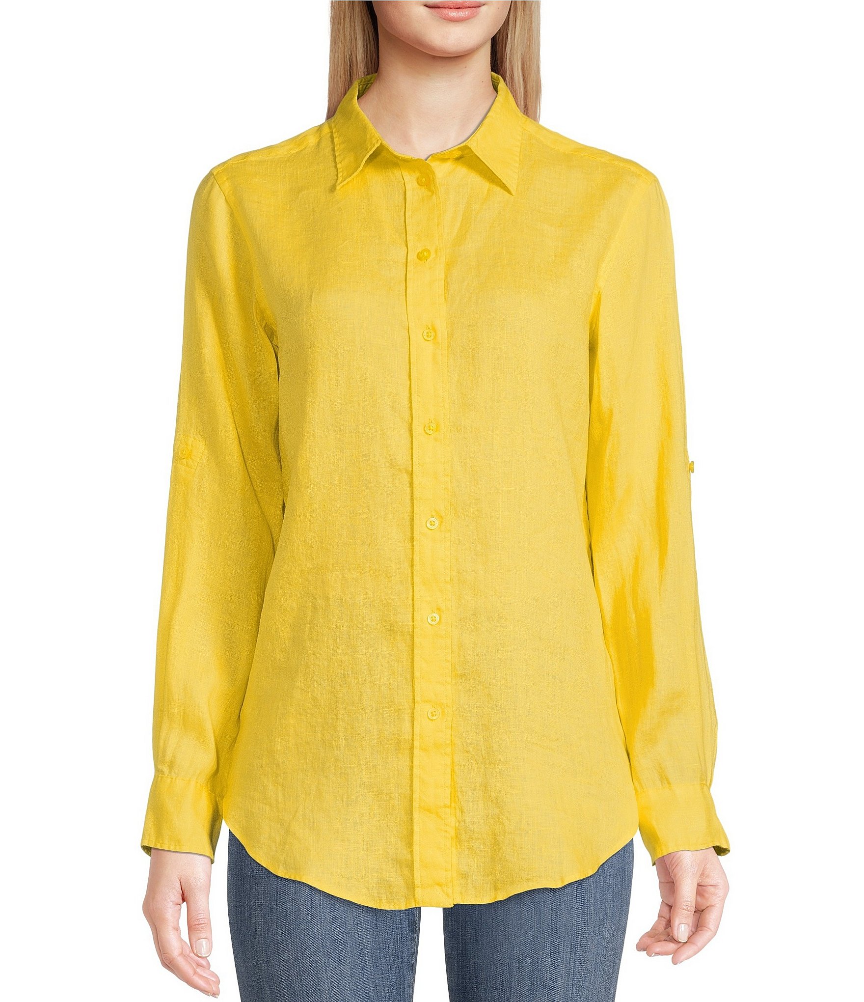 Yellow Women's Casual & Dressy Blouses | Dillard's