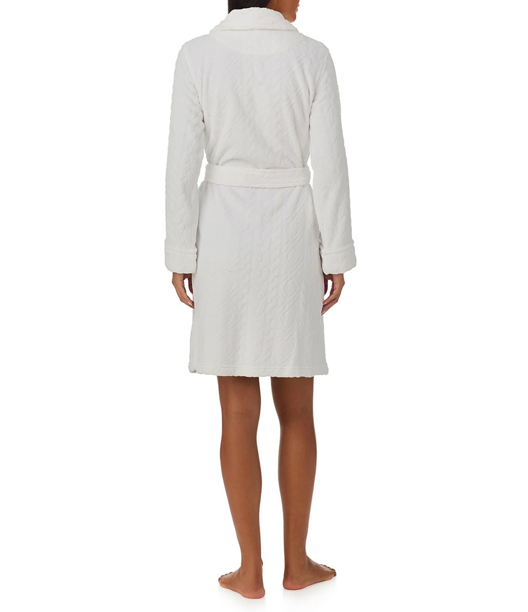 Lauren Ralph Lauren Long Sleeve Shawl Collar Robe