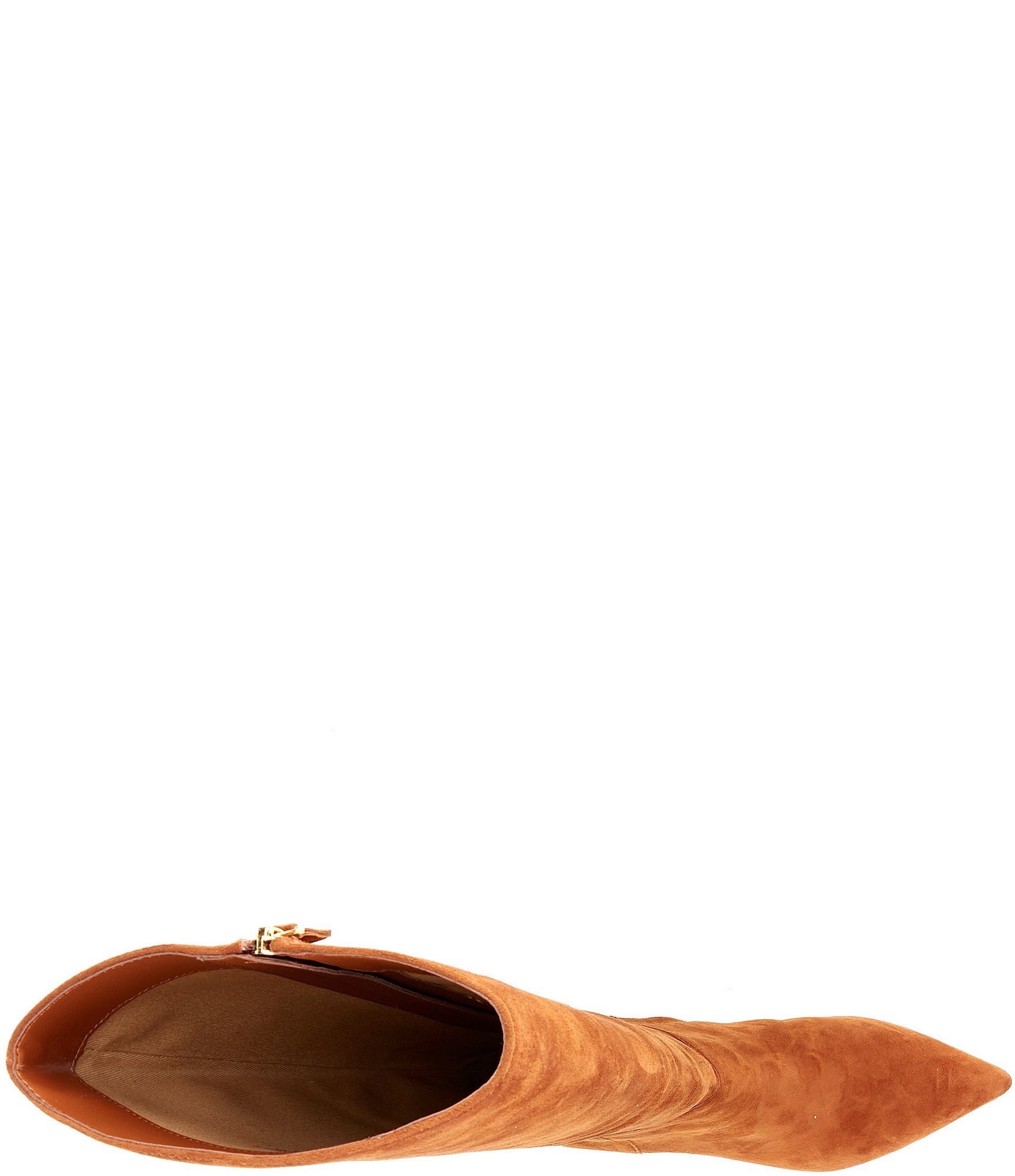 Lauren Ralph Lauren McKay Suede Kitten Heel Tall Boots