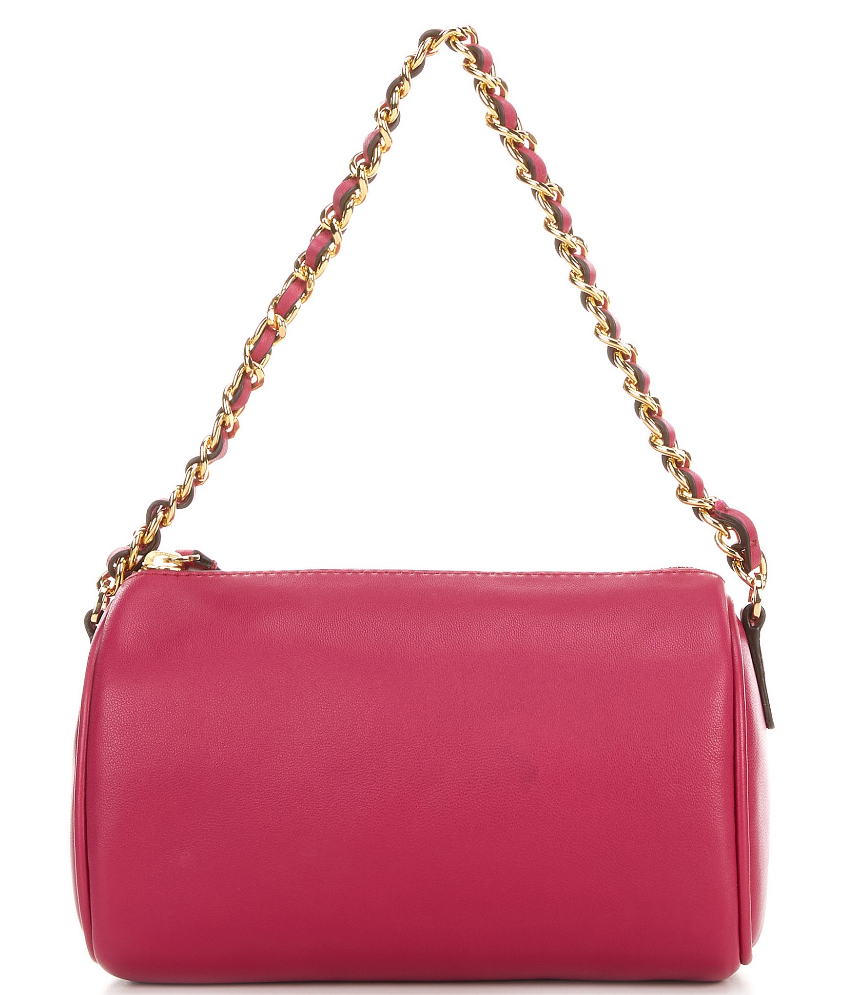 LAUREN RALPH LAUREN: leather bag - Pink