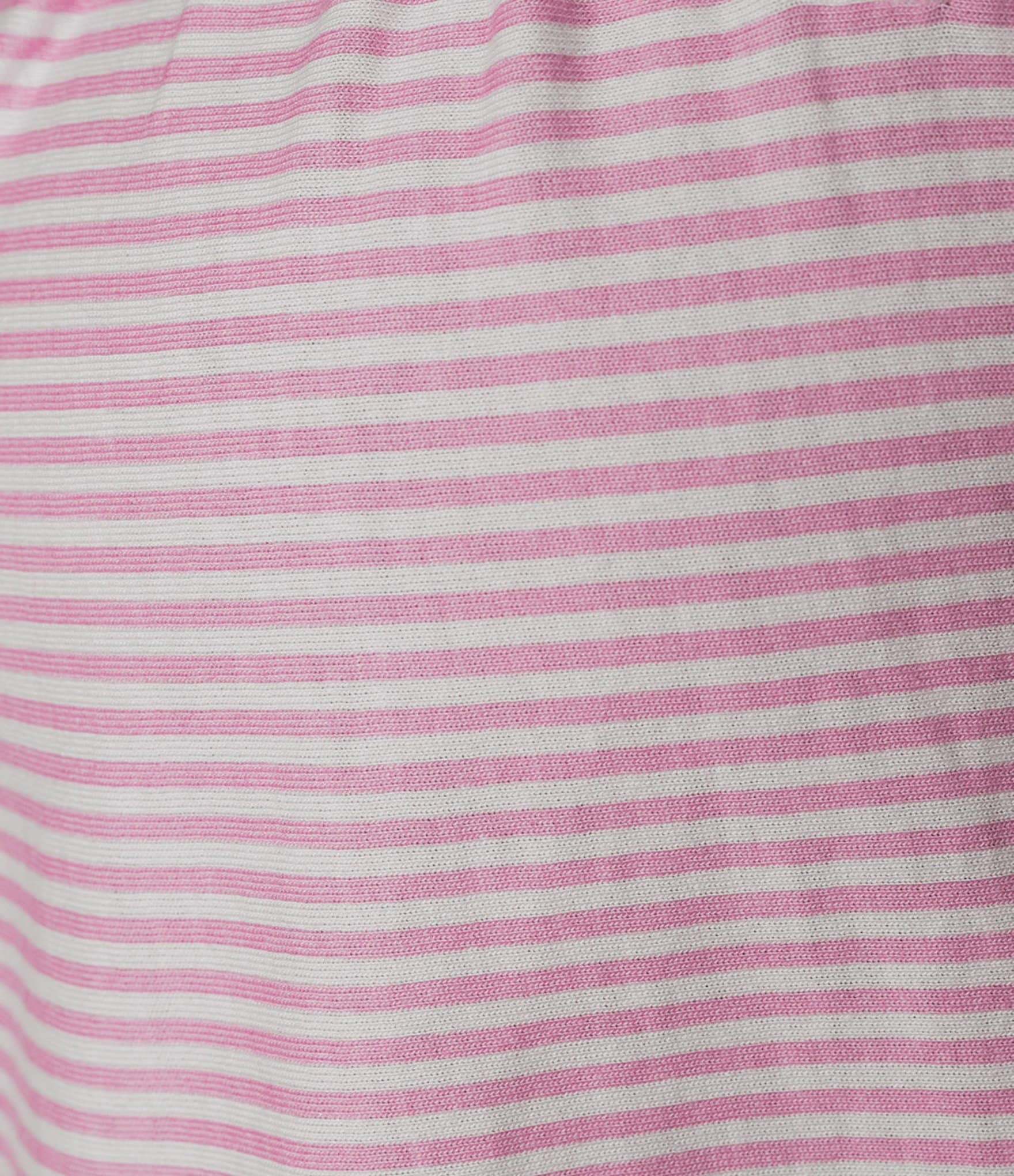 Lauren Ralph Lauren Plus Striped Print Short Cotton Nightgown