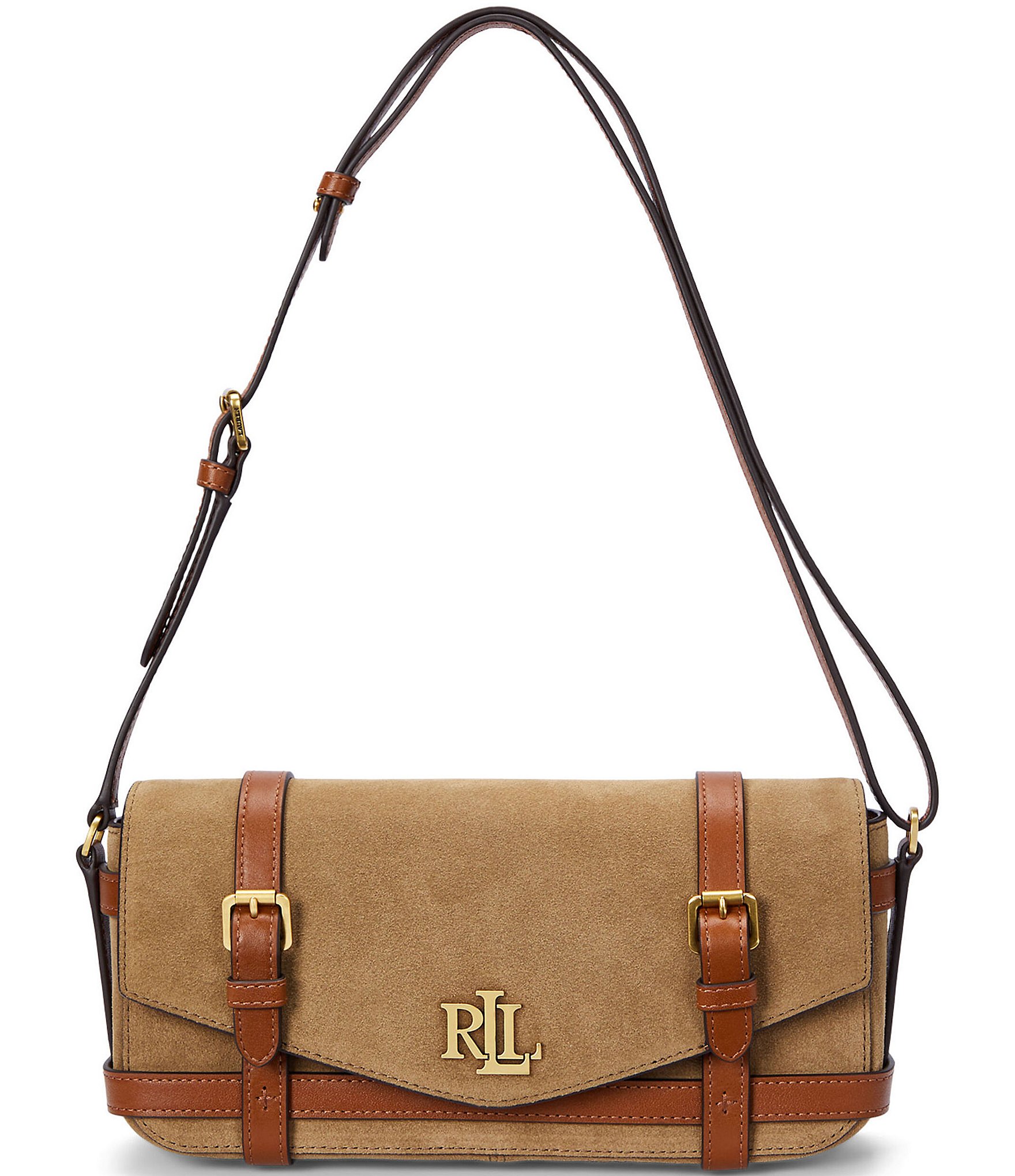 Ralph lauren nubuck leather hobo bag online