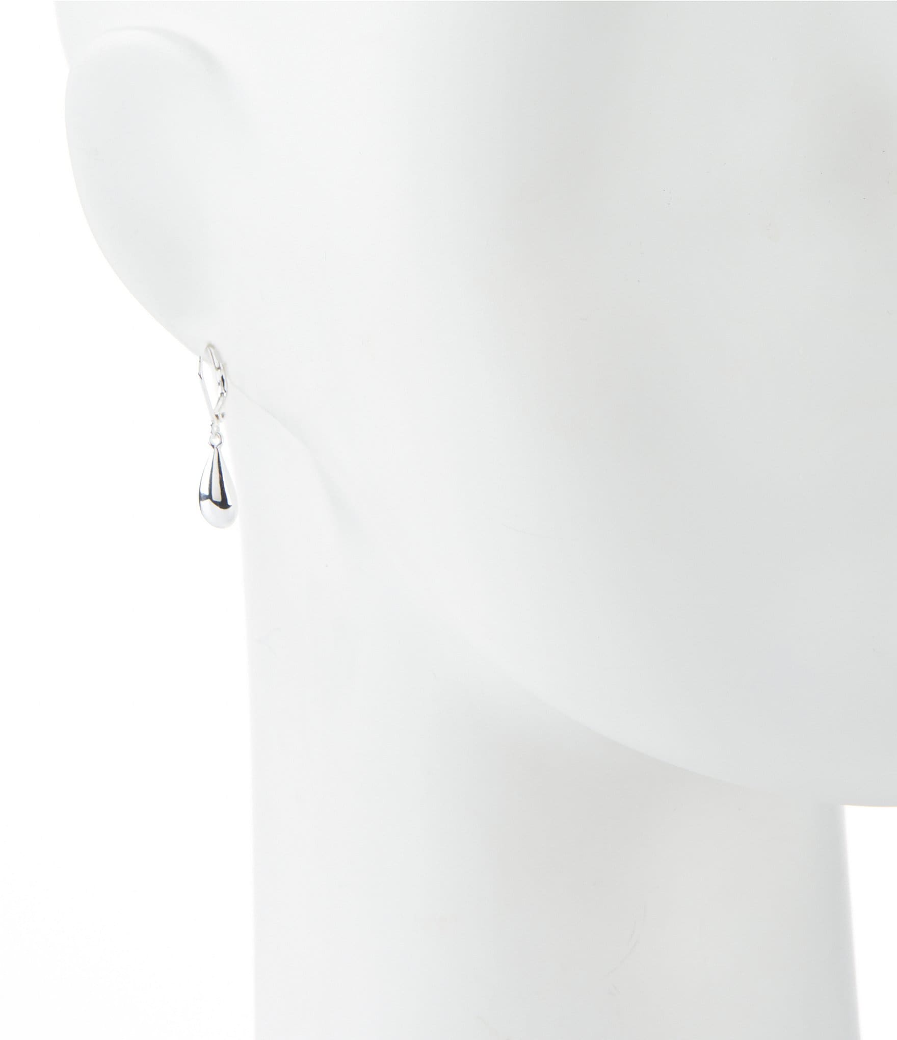 Lauren Ralph Lauren Silver Dangling Teardrop Earrings