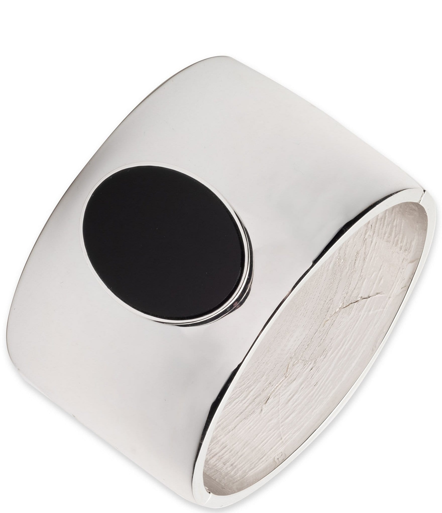 Lauren Ralph Lauren Wide Metal Statement Bangle Bracelet
